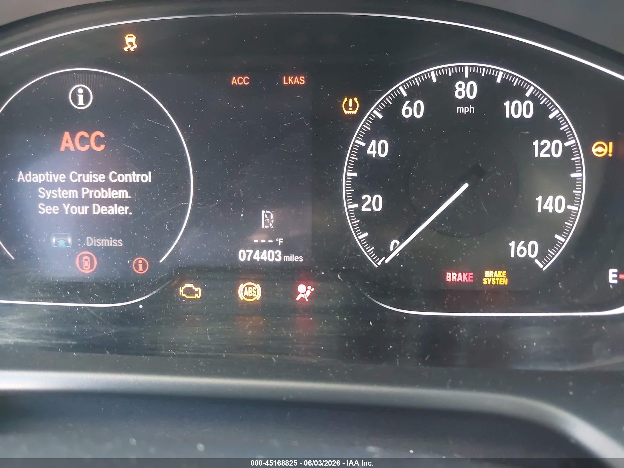 2020 Honda Accord Ex-l 2.0t Gray vin: 1HGCV2F54LA004839