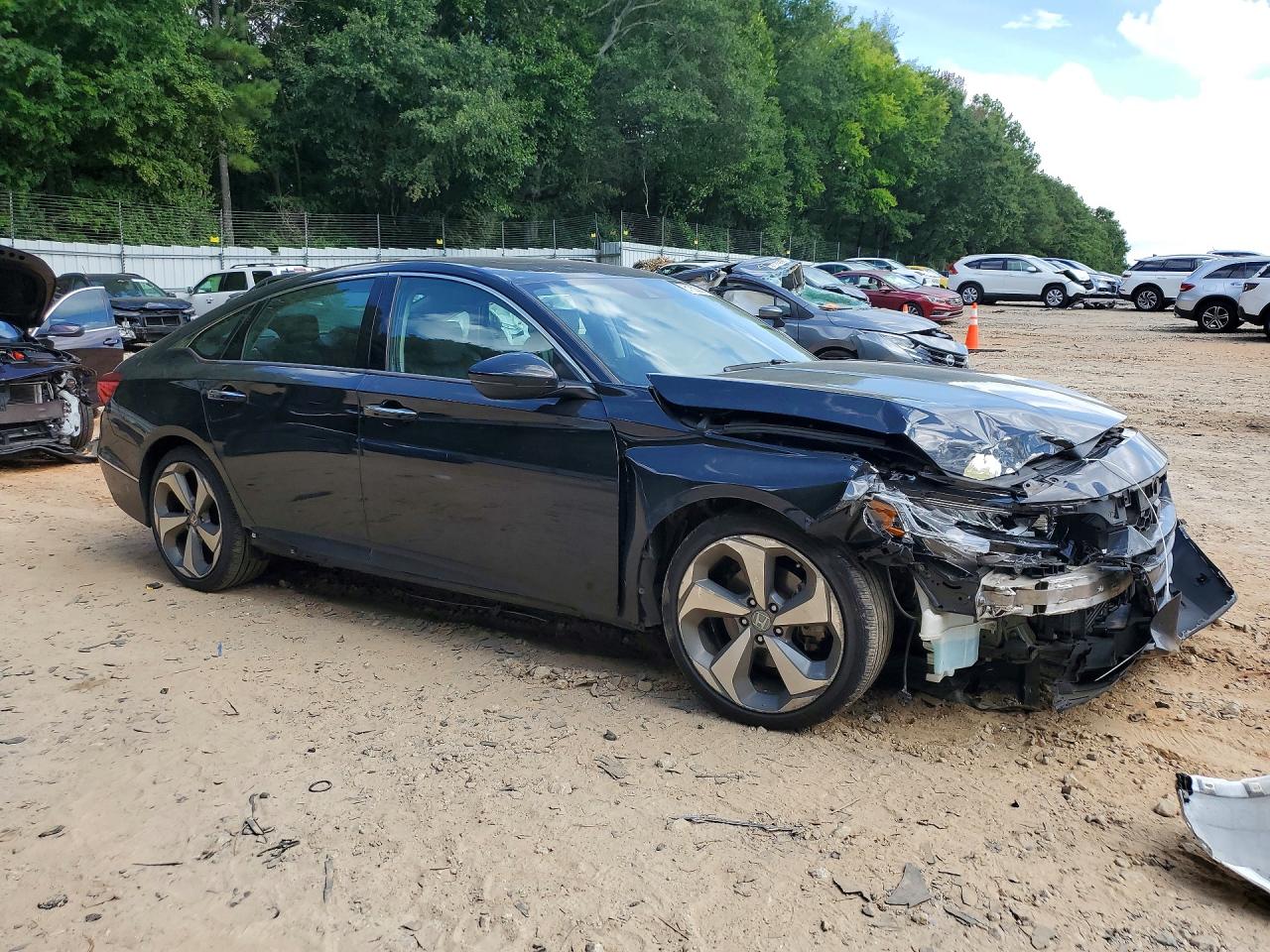 2019 Honda Accord Touring Black vin: 1HGCV2F90KA029920