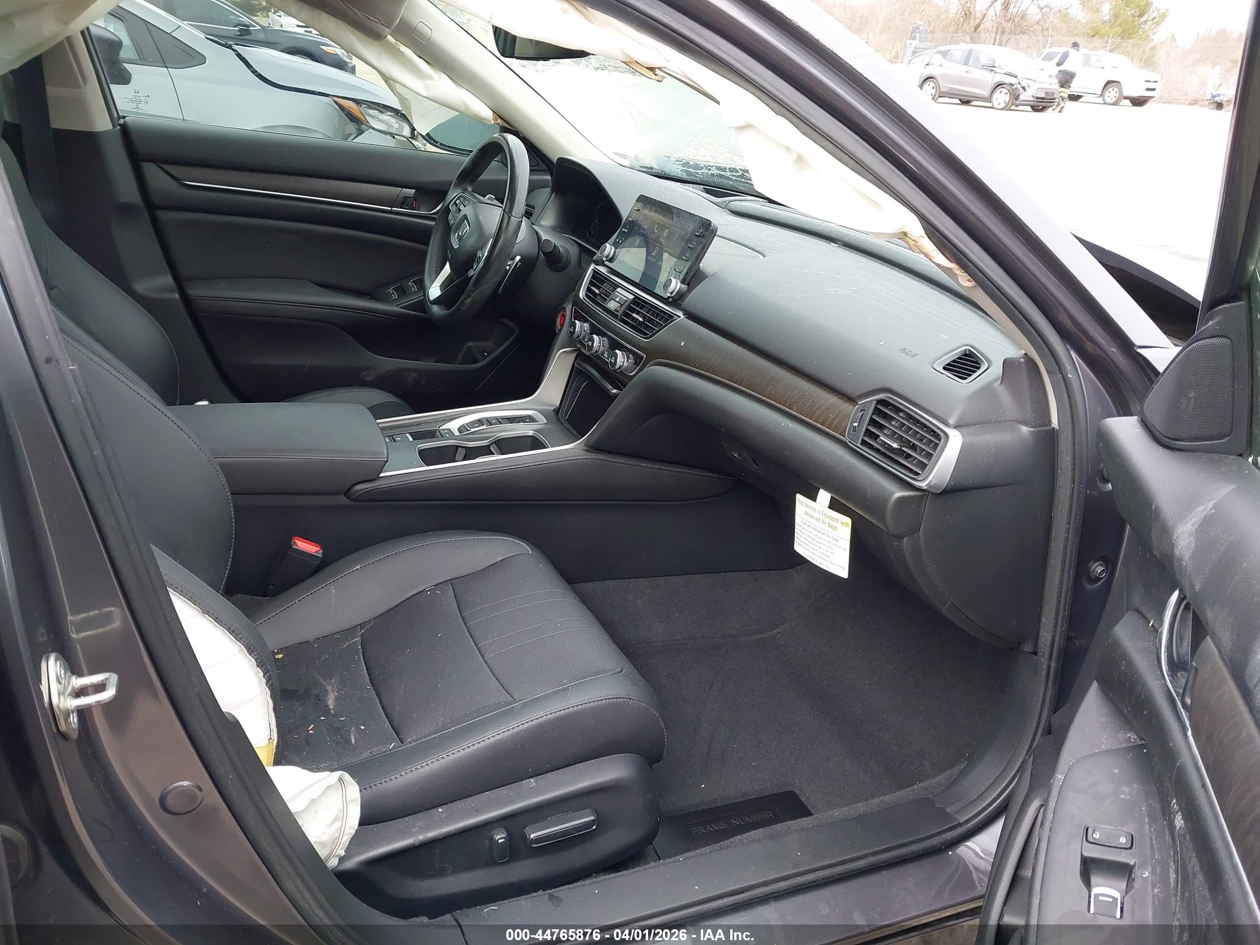 2020 Honda Accord Touring Gray vin: 1HGCV2F91LA021374