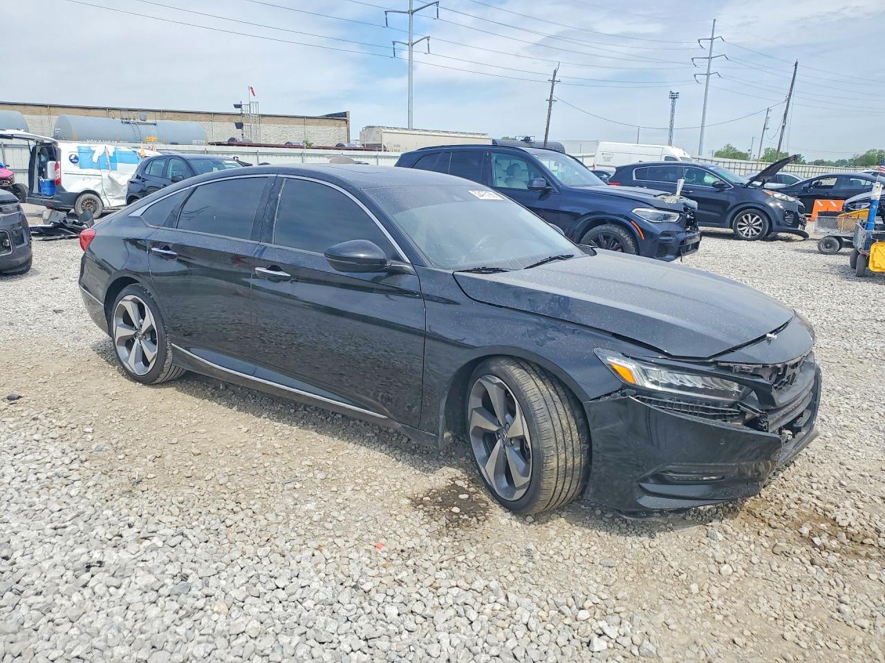 2020 Honda Accord Touring Black vin: 1HGCV2F91LA022895