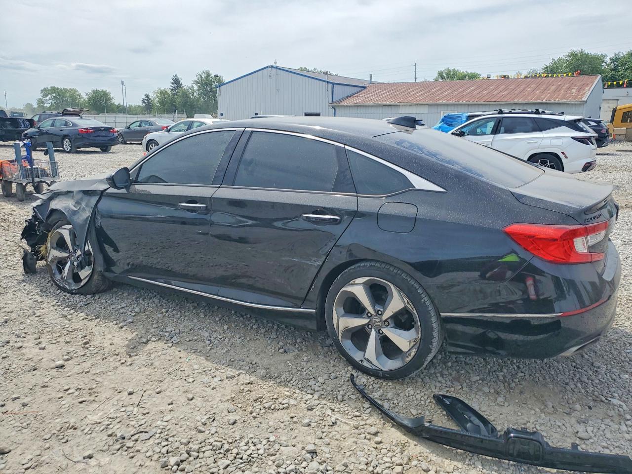 2020 Honda Accord Touring Black vin: 1HGCV2F91LA022895