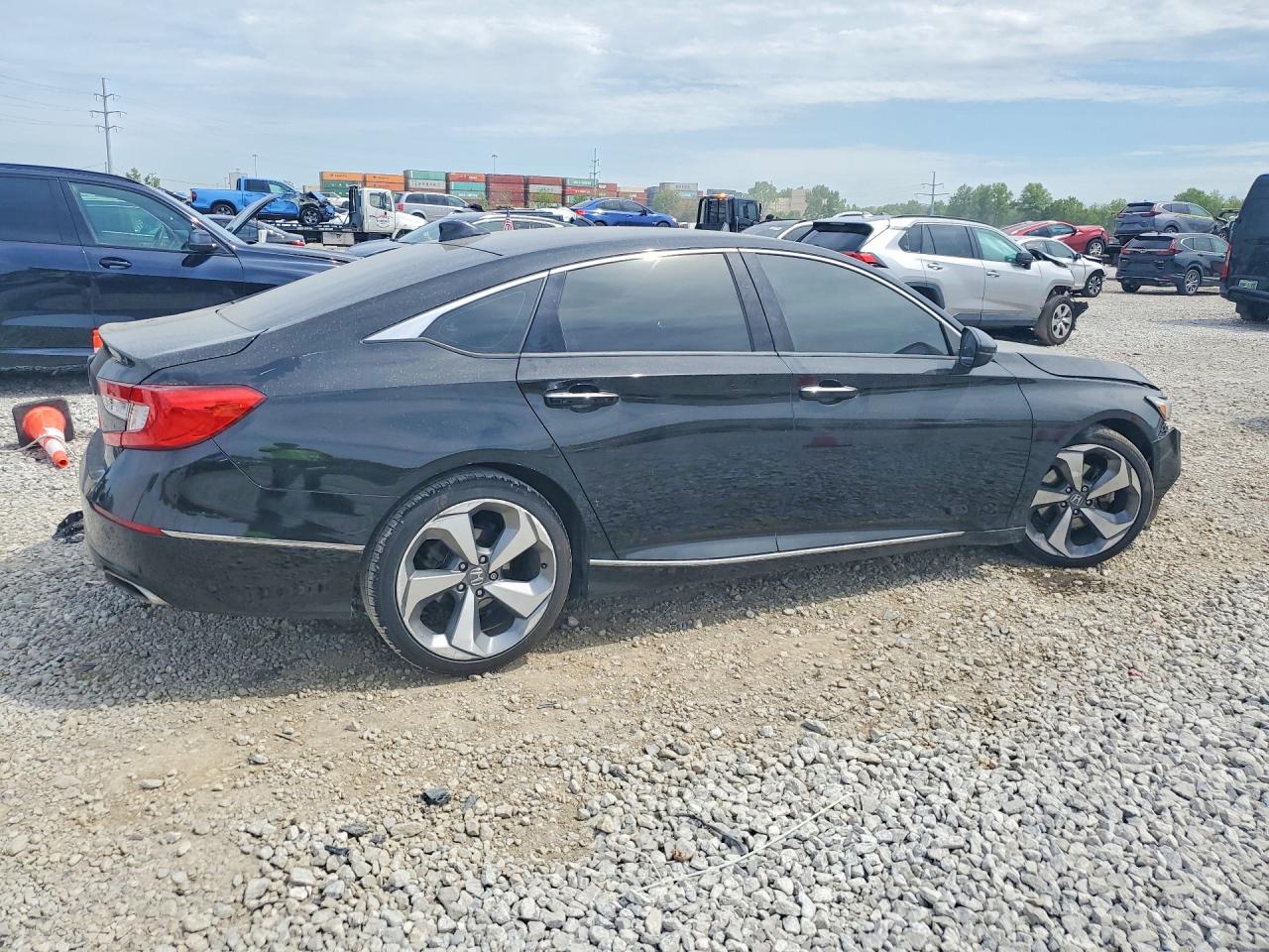 2020 Honda Accord Touring Black vin: 1HGCV2F91LA022895