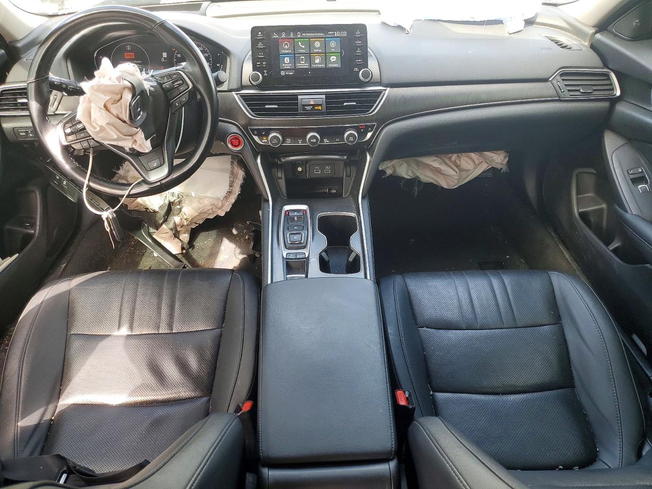 2021 Honda Accord Touring White vin: 1HGCV2F91MA005158