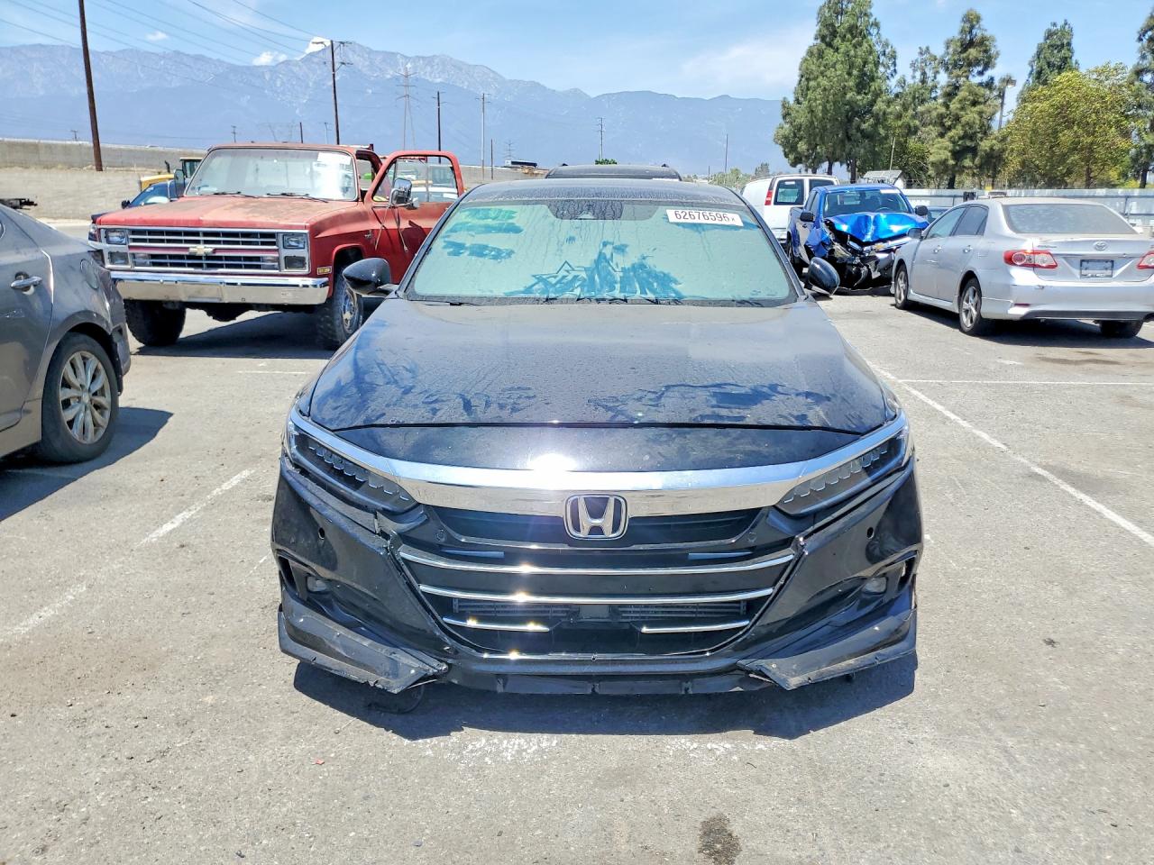 2021 Honda Accord Touring Black vin: 1HGCV2F91MA010733