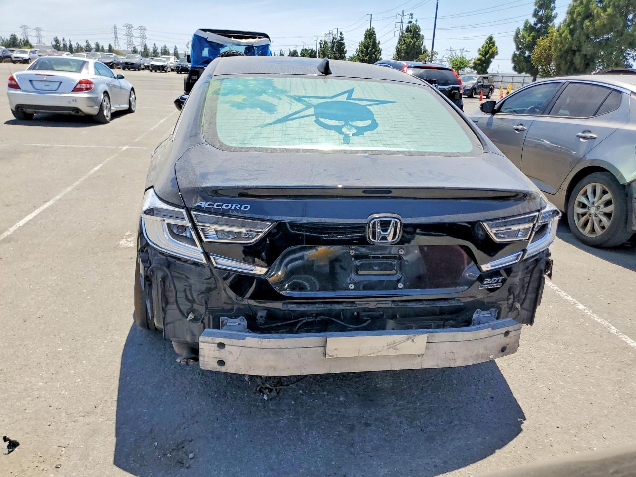 2021 Honda Accord Touring Black vin: 1HGCV2F91MA010733