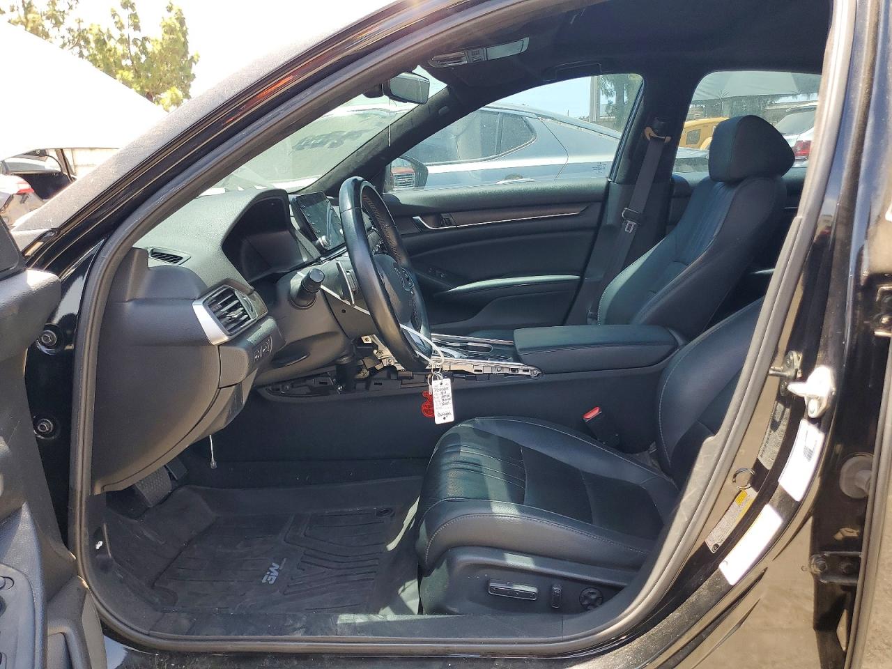 2021 Honda Accord Touring Black vin: 1HGCV2F91MA010733
