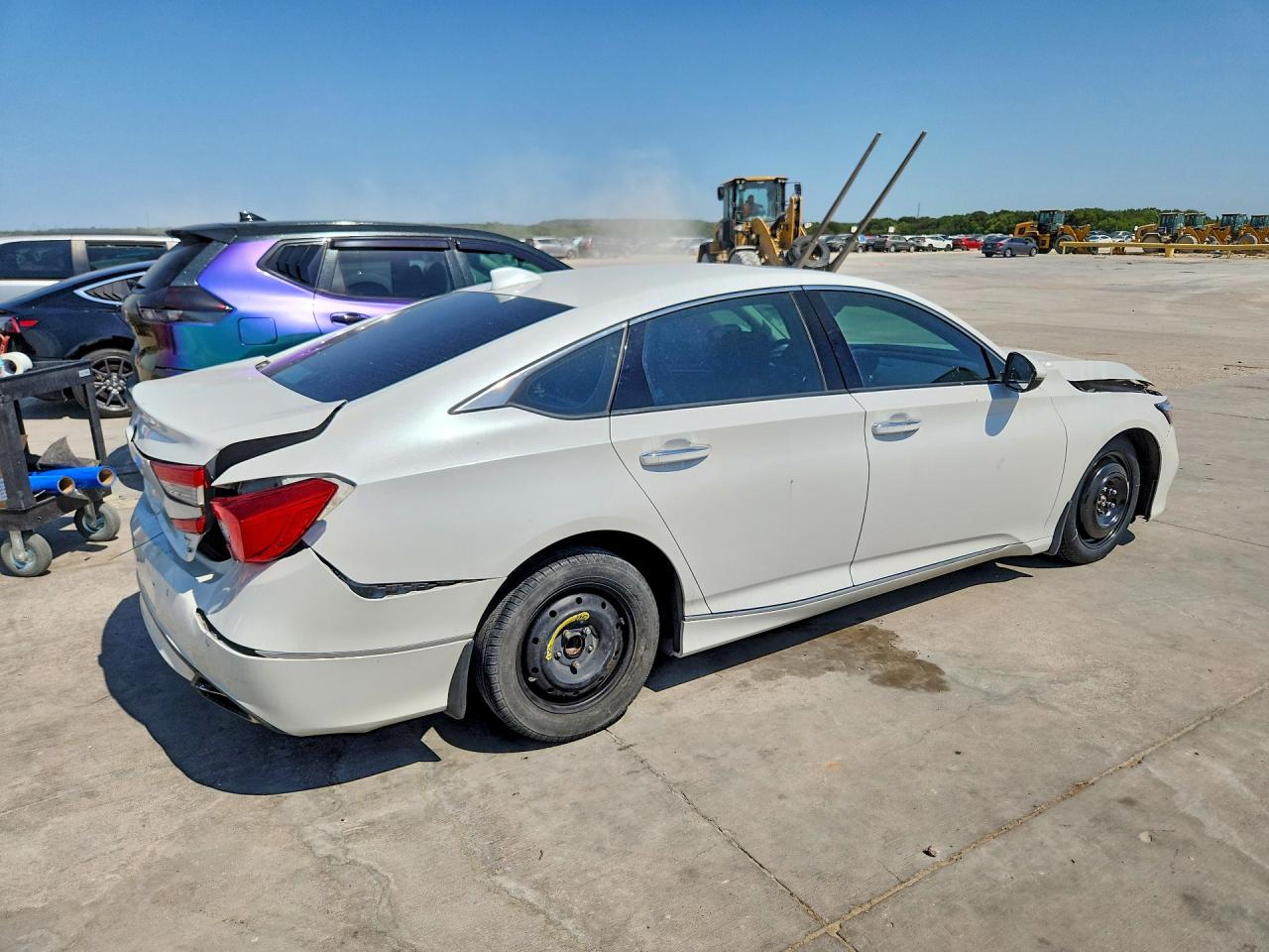 2018 Honda Accord Touring White vin: 1HGCV2F93JA006288