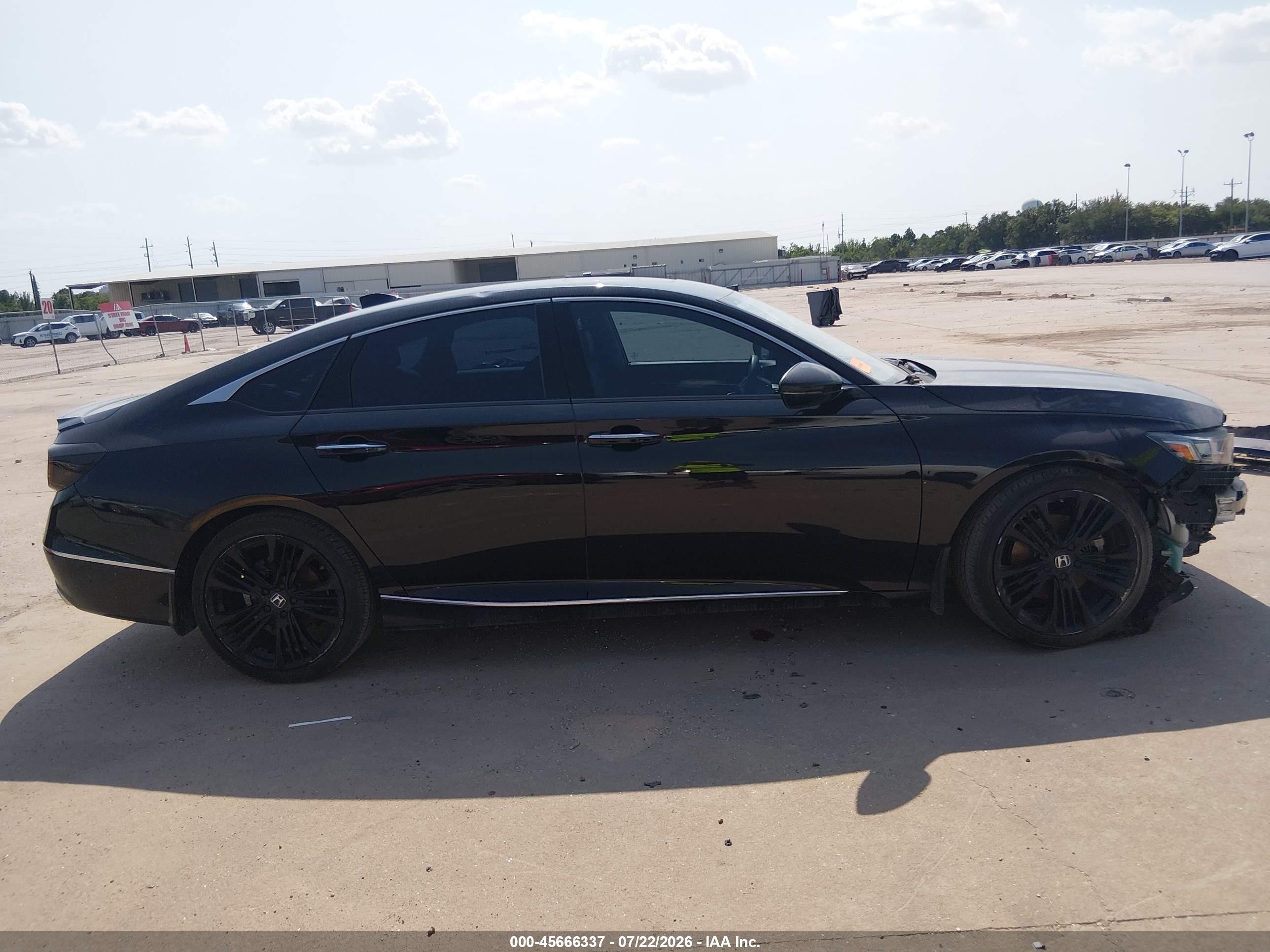 2018 Honda Accord Touring 2.0t Black vin: 1HGCV2F93JA043177