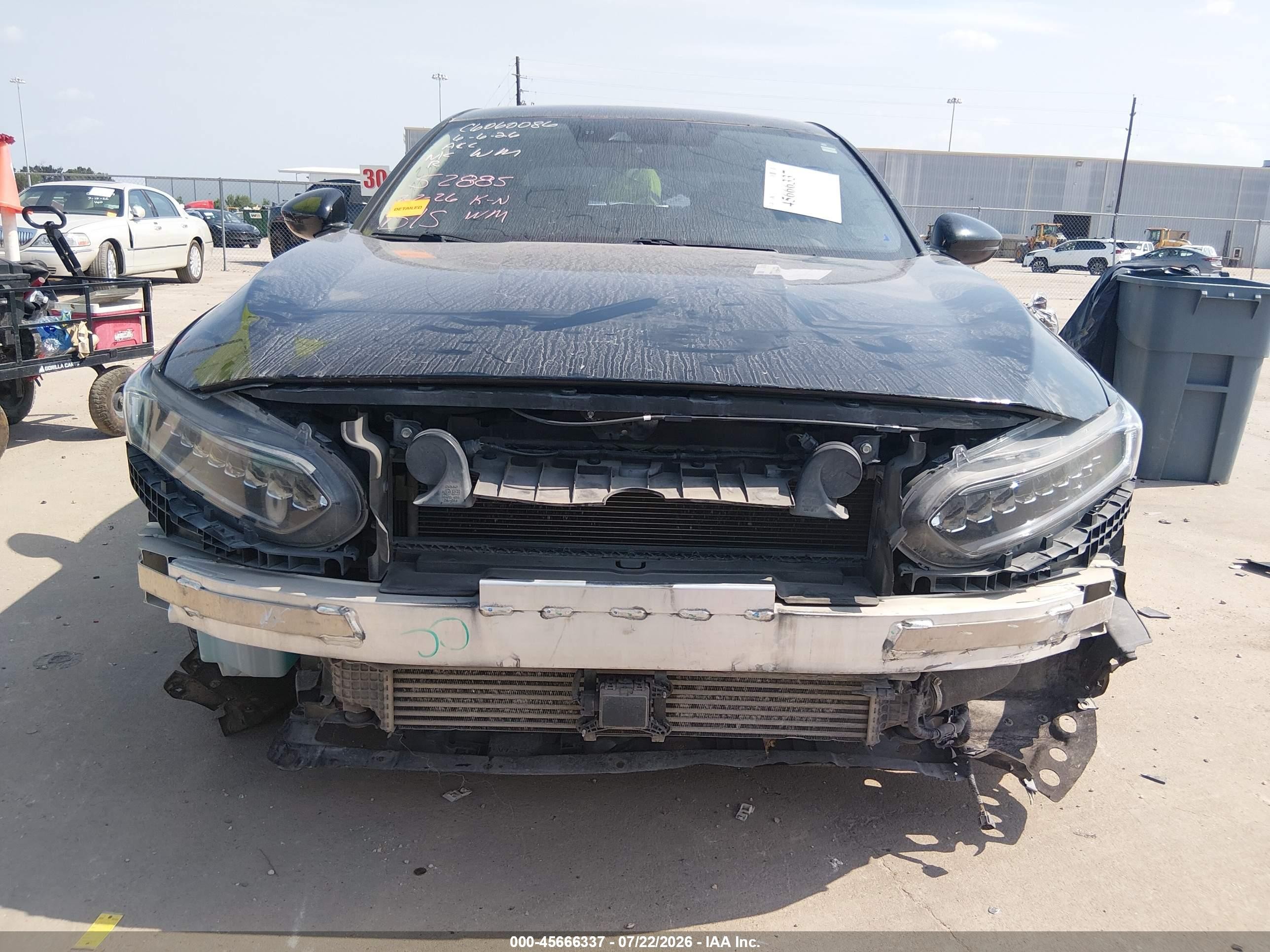 2018 Honda Accord Touring 2.0t Black vin: 1HGCV2F93JA043177