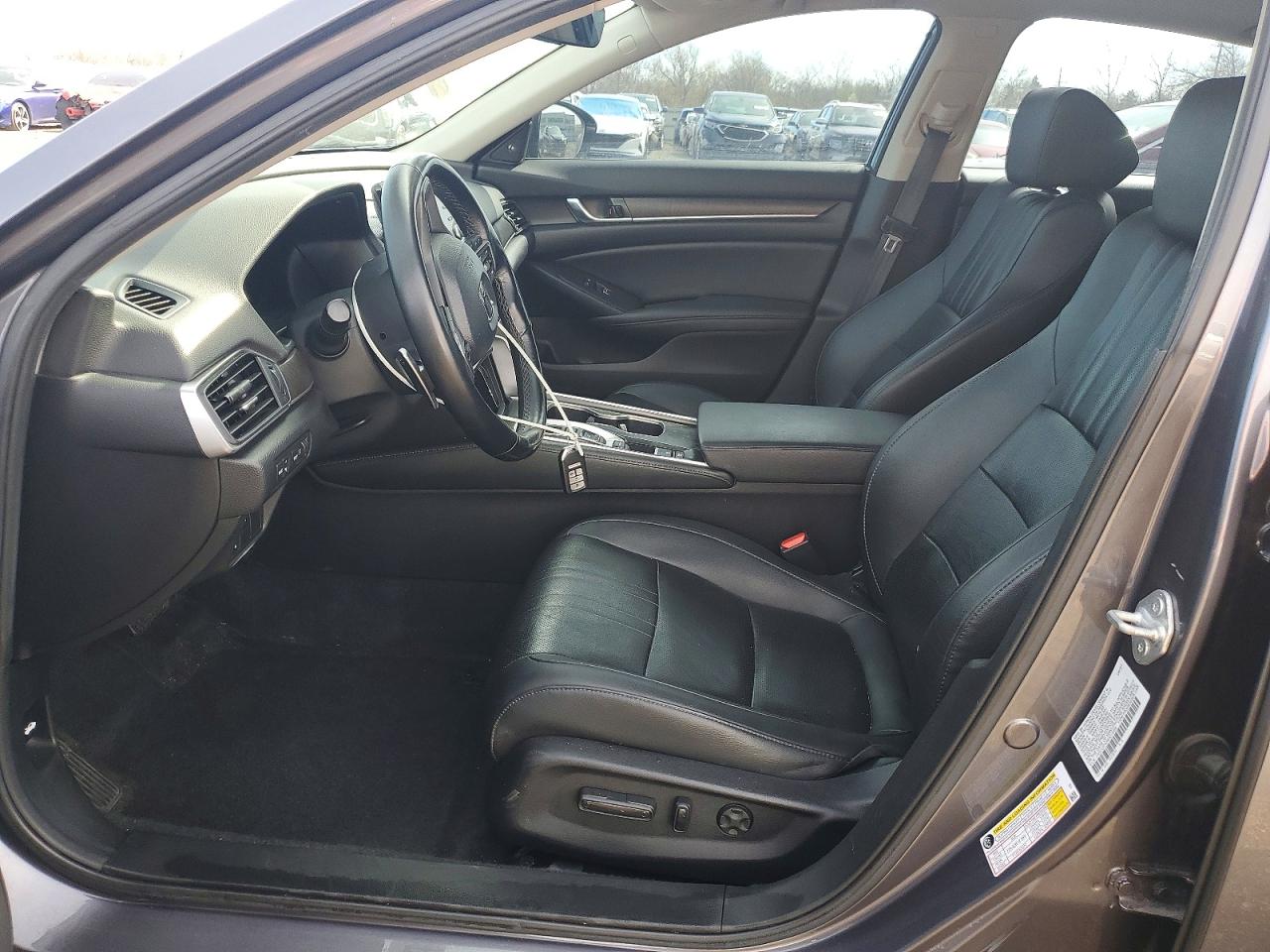 2021 Honda Accord Touring Gray vin: 1HGCV2F93MA018459