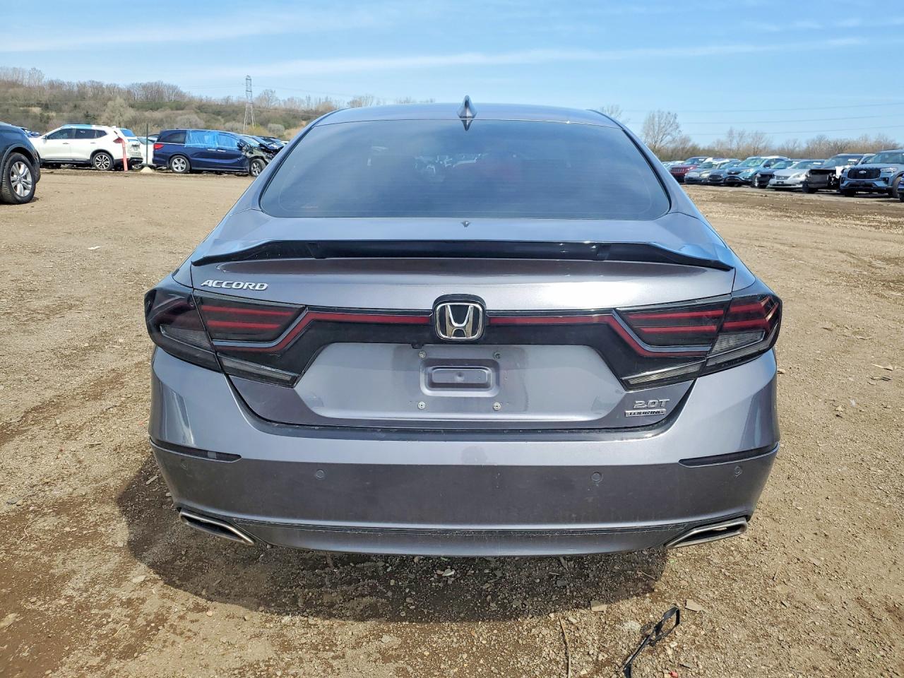 2021 Honda Accord Touring Gray vin: 1HGCV2F93MA018459