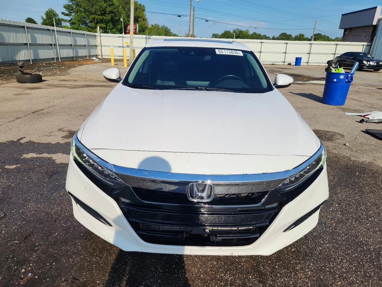 2020 Honda Accord Touring White vin: 1HGCV2F94LA017156