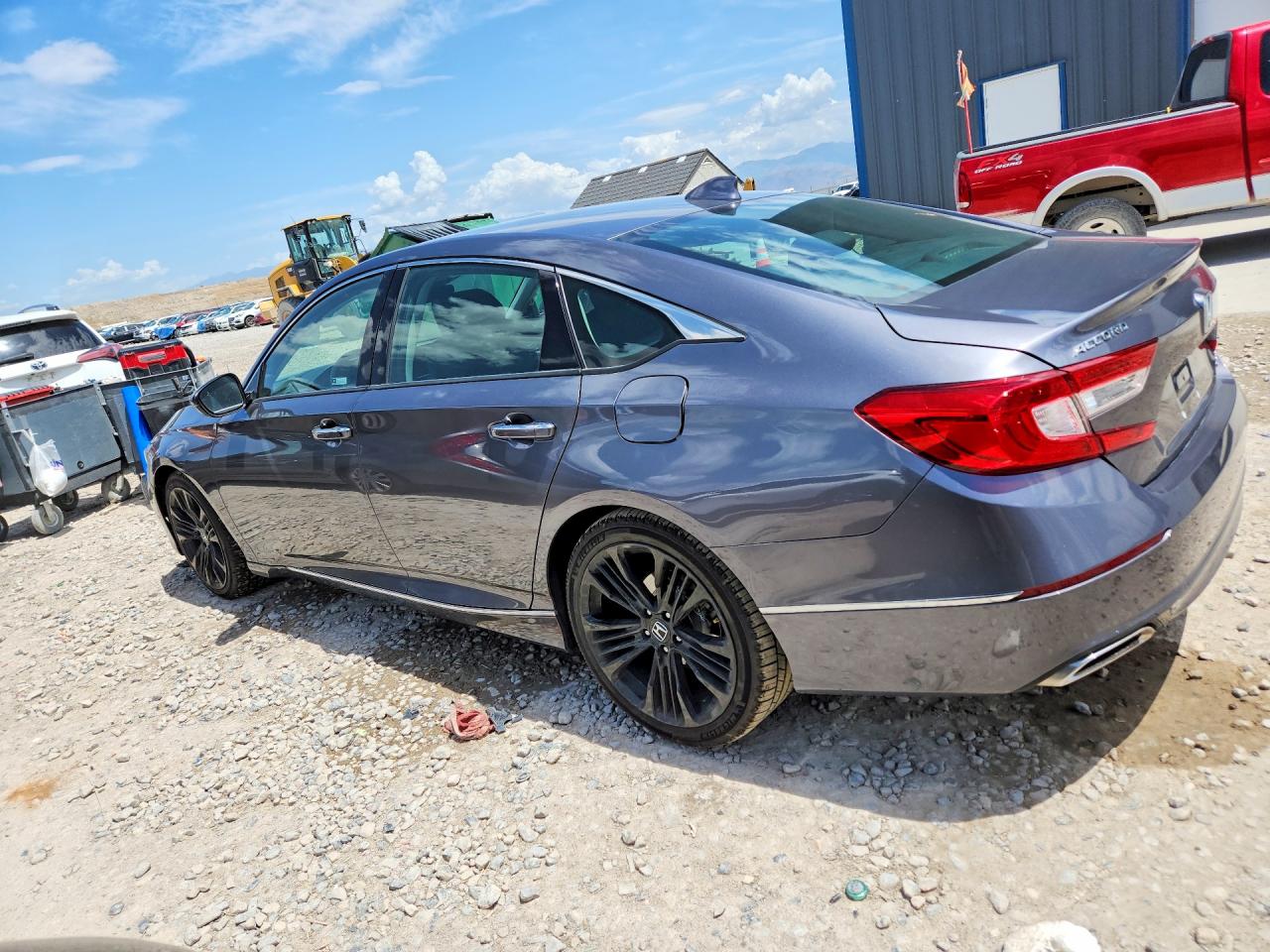 2018 Honda Accord Touring Gray vin: 1HGCV2F98JA004293