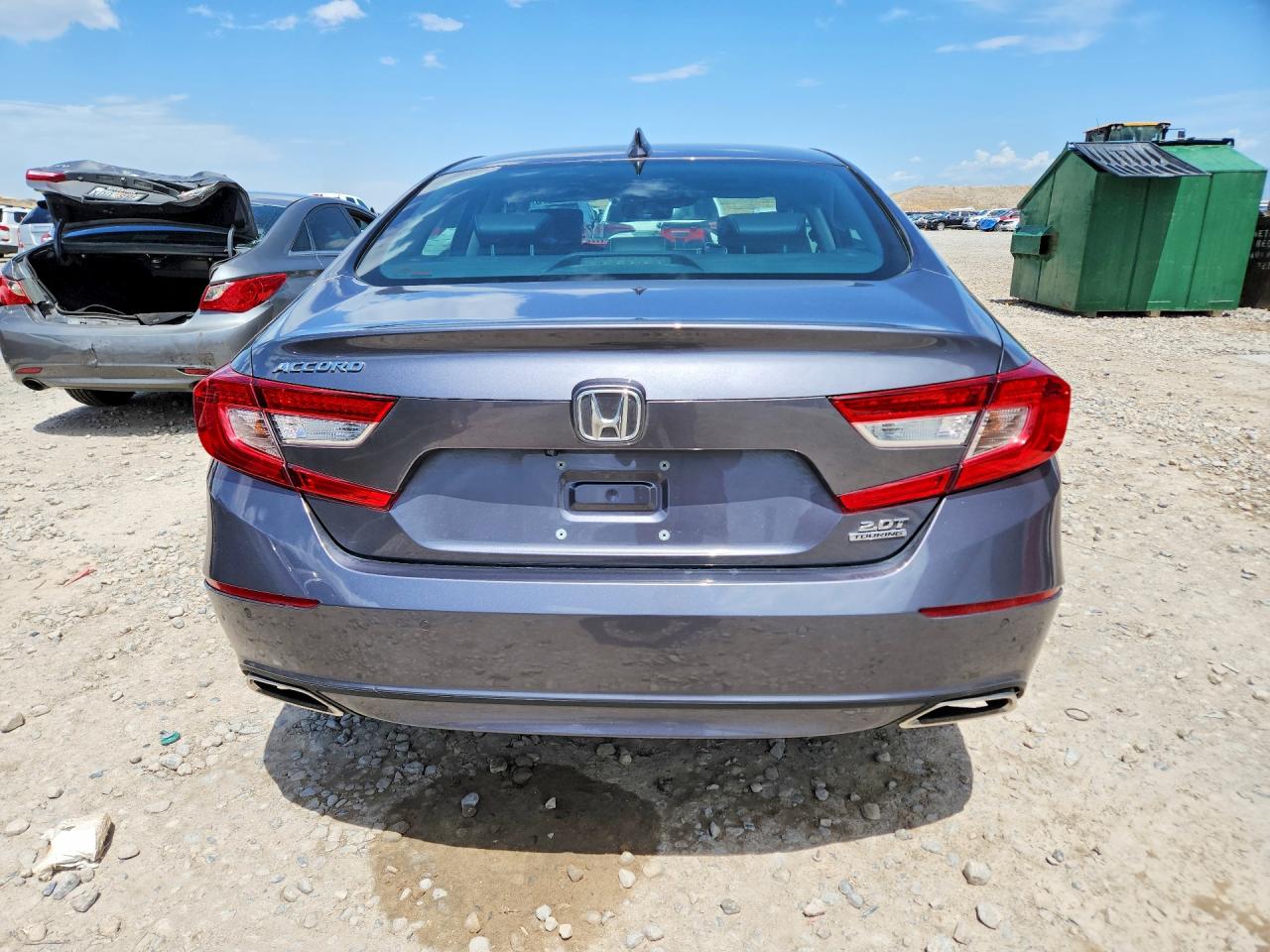 2018 Honda Accord Touring Gray vin: 1HGCV2F98JA004293