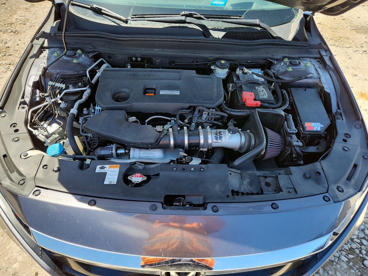 2018 Honda Accord Touring Gray vin: 1HGCV2F98JA004293