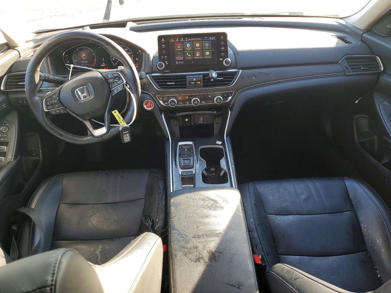 2018 Honda Accord Touring White vin: 1HGCV2F98JA004763