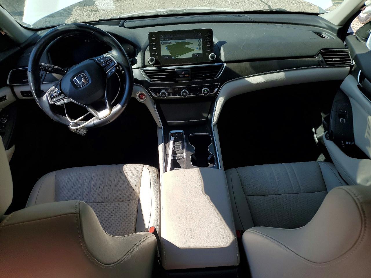 2022 Honda Accord Touring White vin: 1HGCV2F99NA000792
