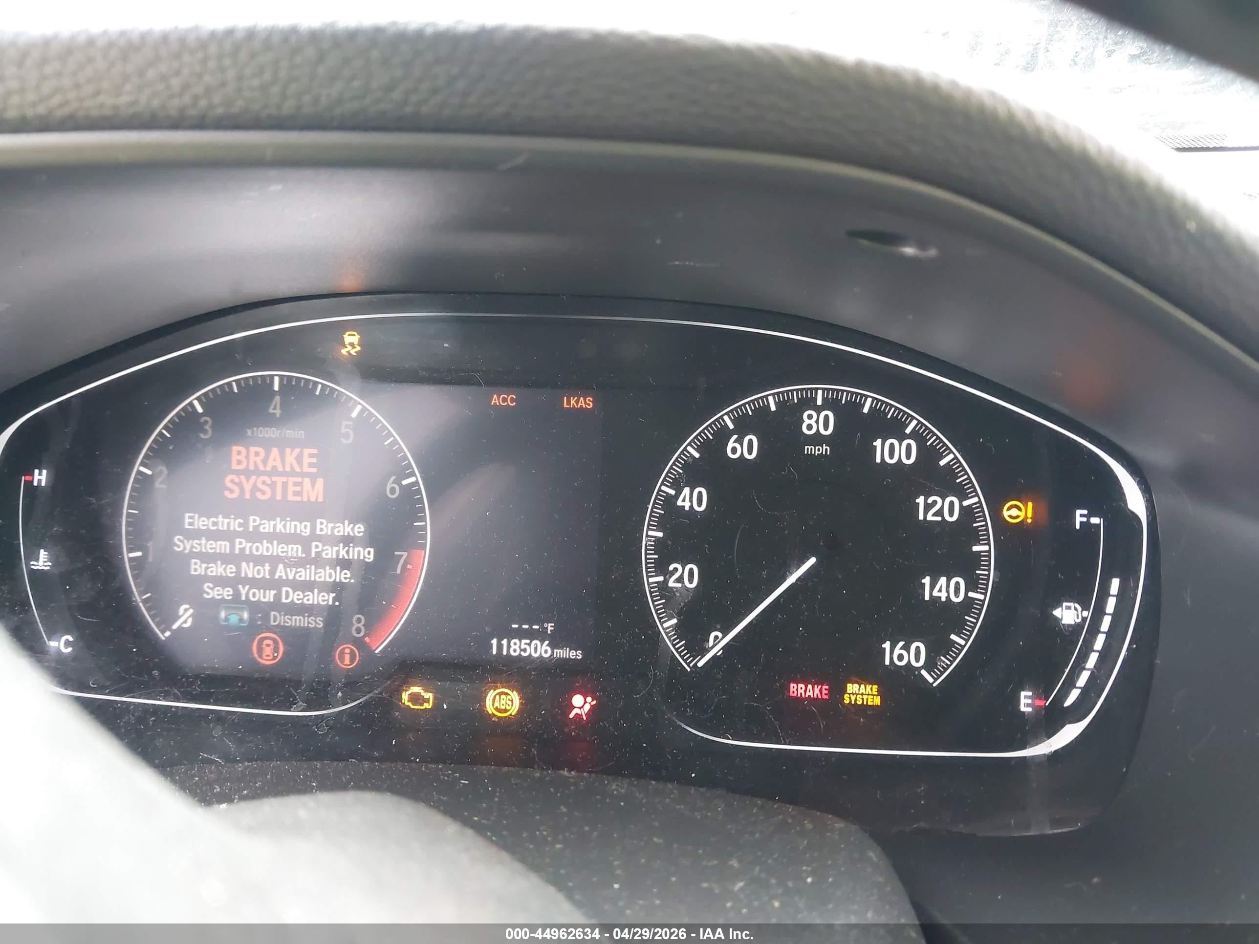 2018 Honda Accord Touring 2.0t Серый vin: 1HGCV2F9XJA028921