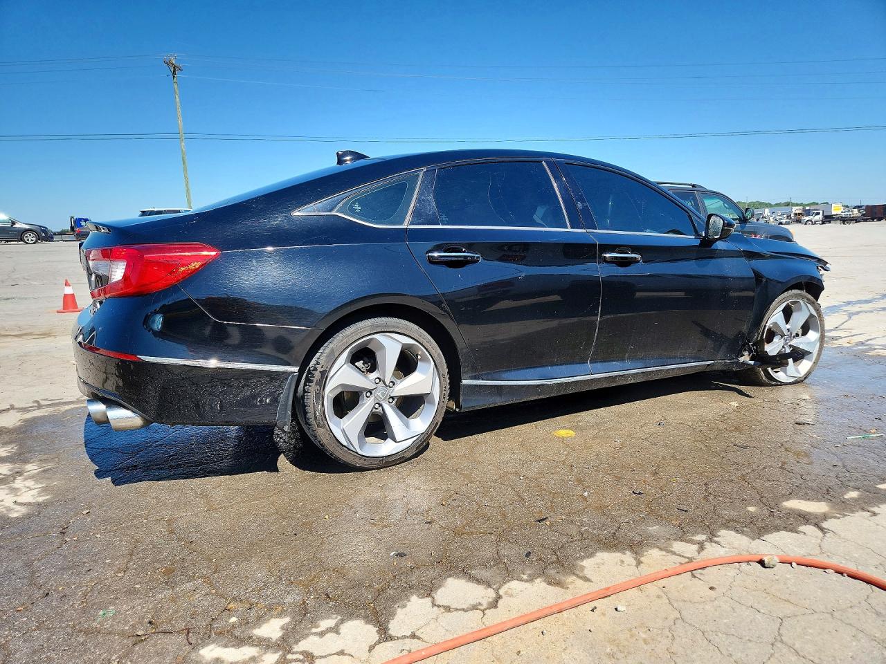2018 Honda Accord Touring Black vin: 1HGCV2F9XJA029504