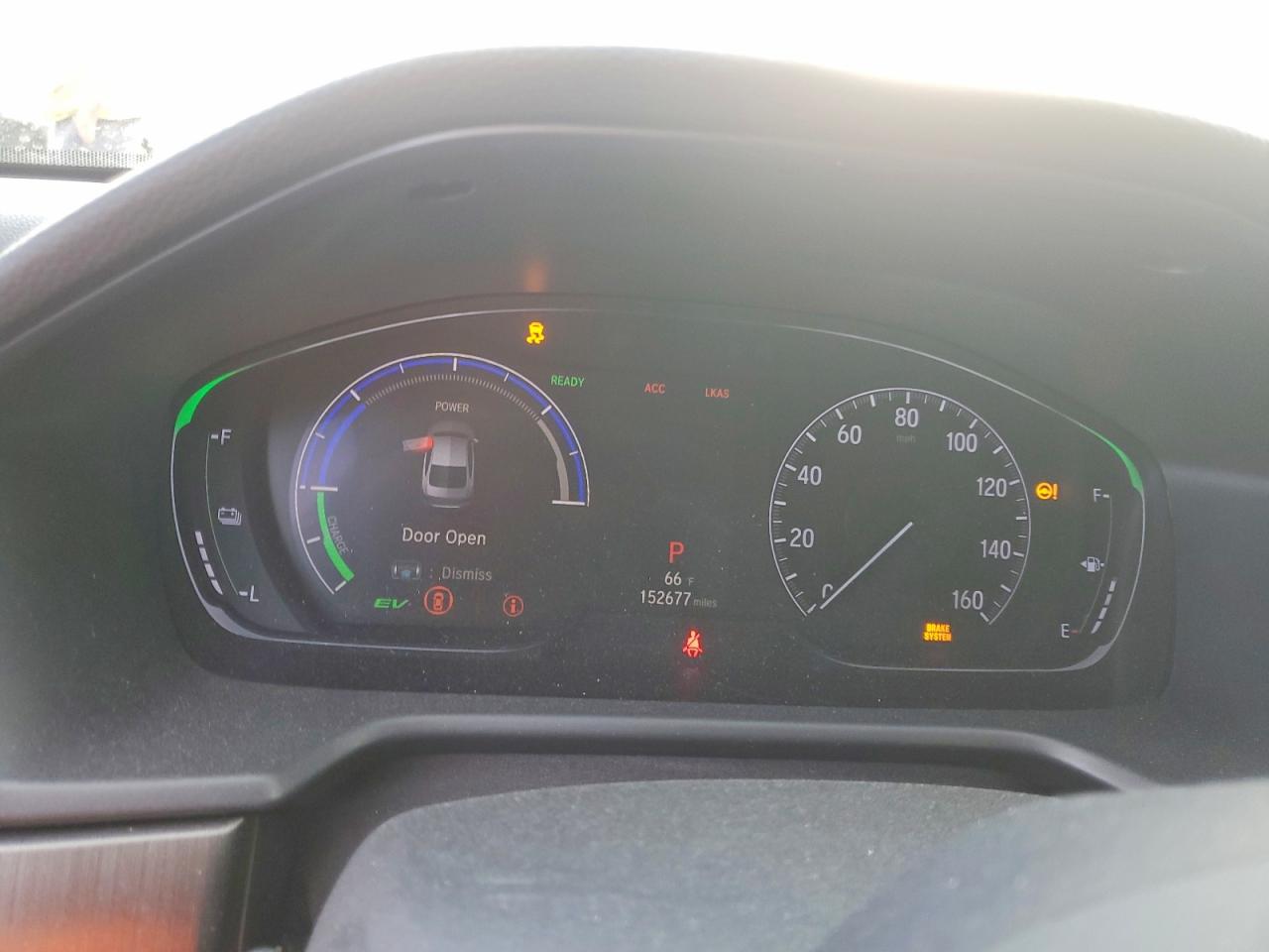 2019 Honda Accord Hybrid White vin: 1HGCV3F18KA012489