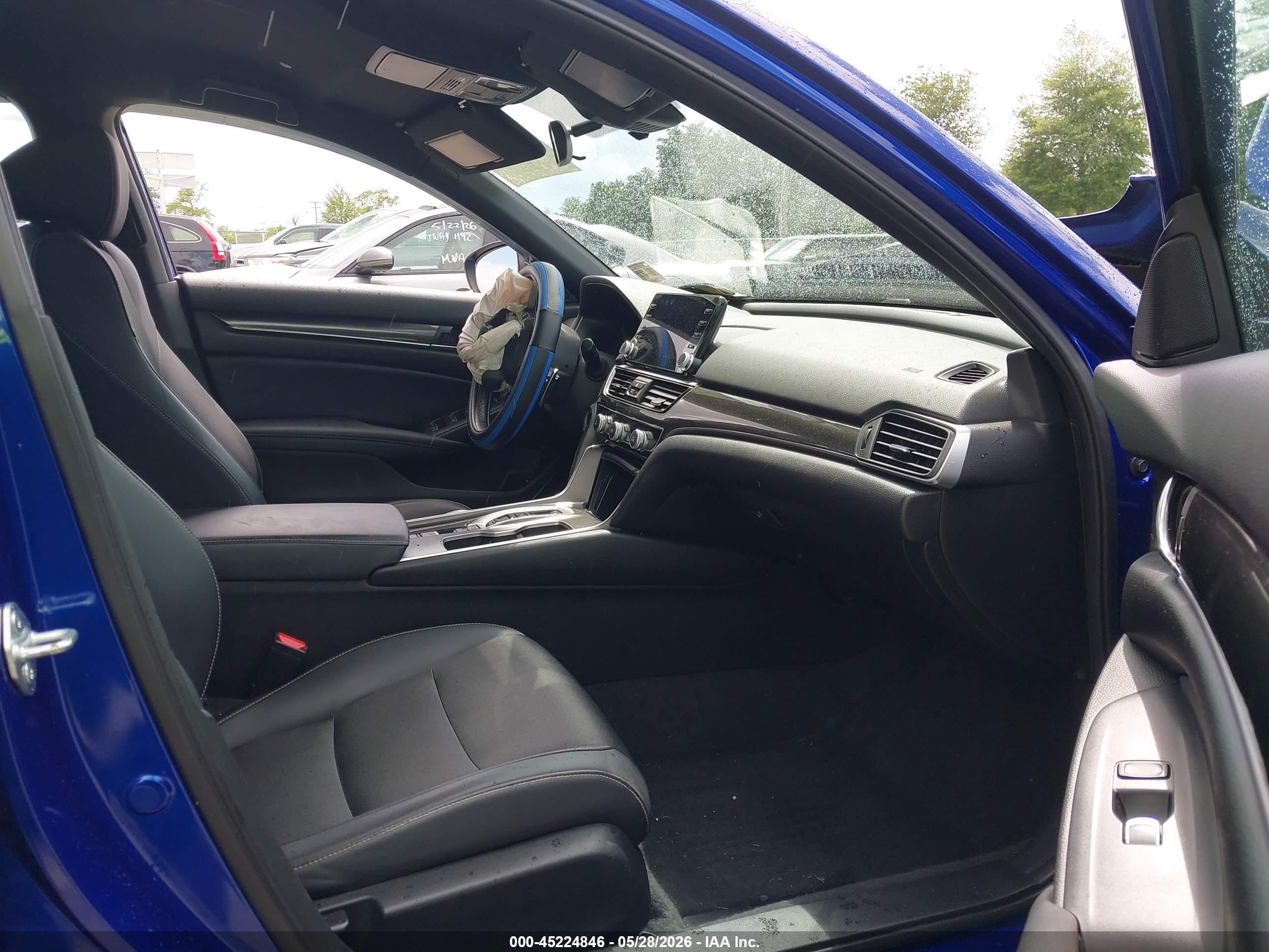 2022 Honda Accord Hybrid Sport Blue vin: 1HGCV3F20NA026822