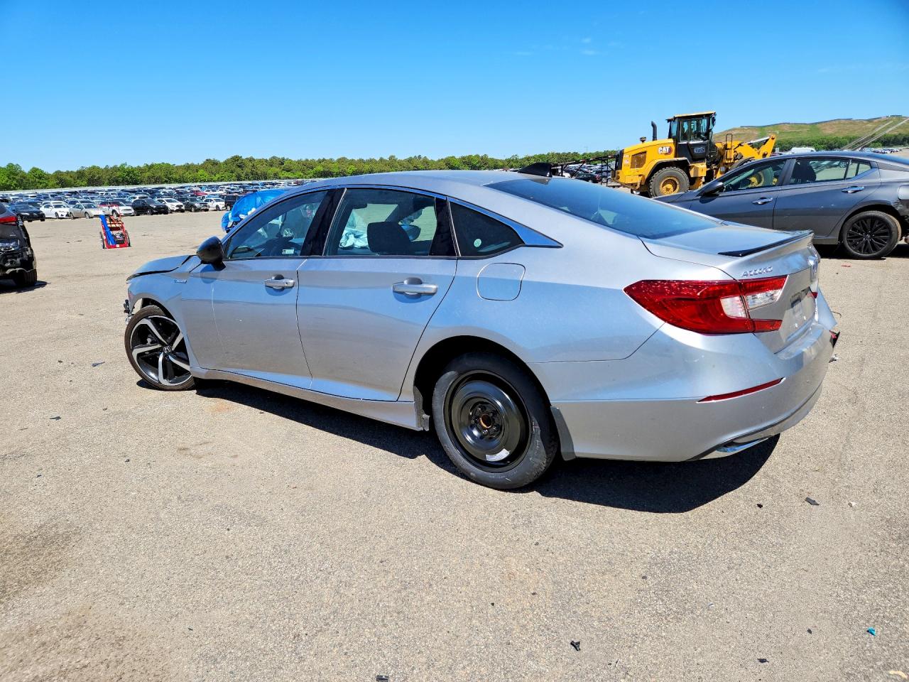2022 Honda Accord Hybrid Sport Gray vin: 1HGCV3F20NA046505