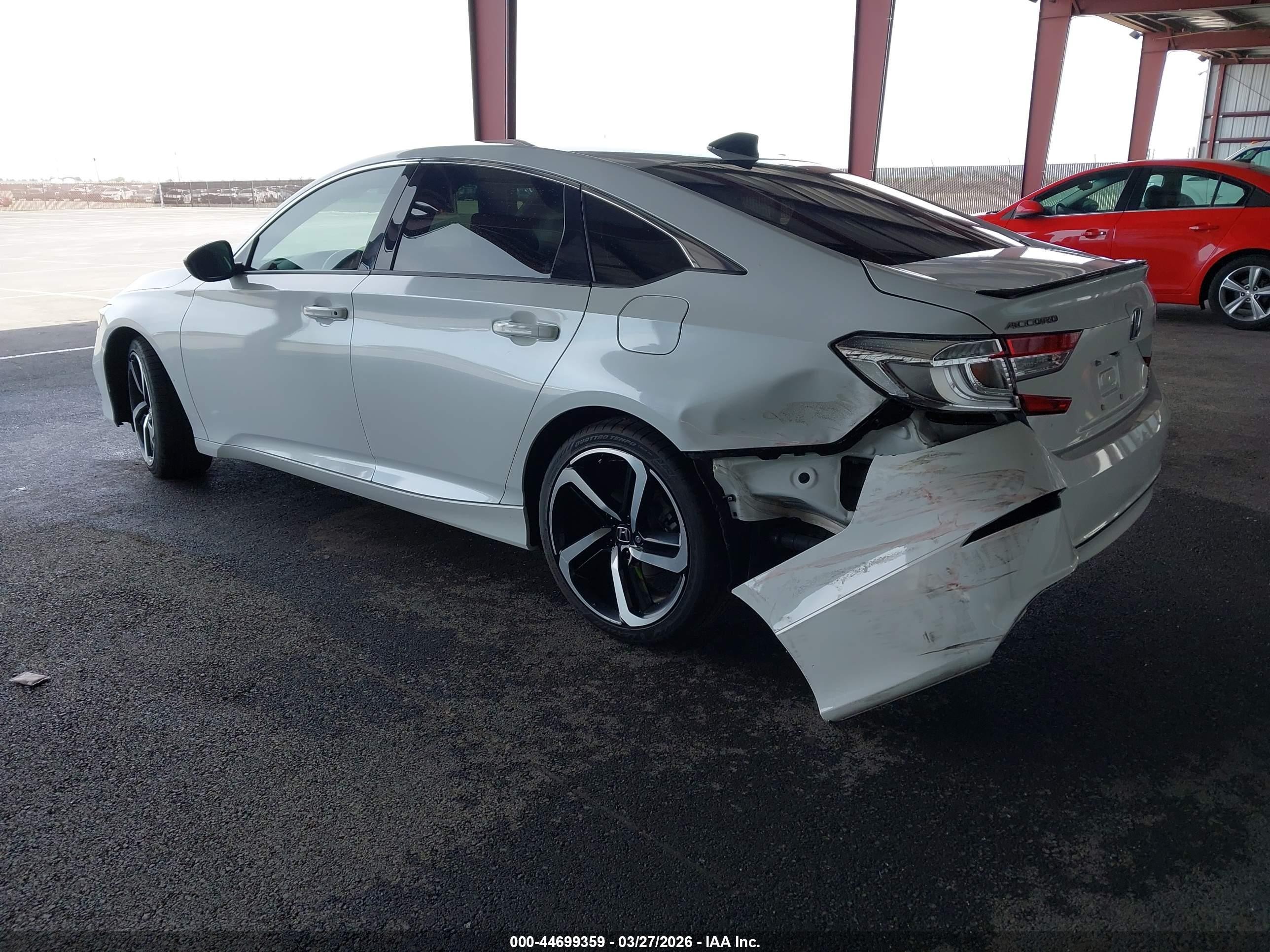 2022 Honda Accord Hybrid Sport White vin: 1HGCV3F25NA047326