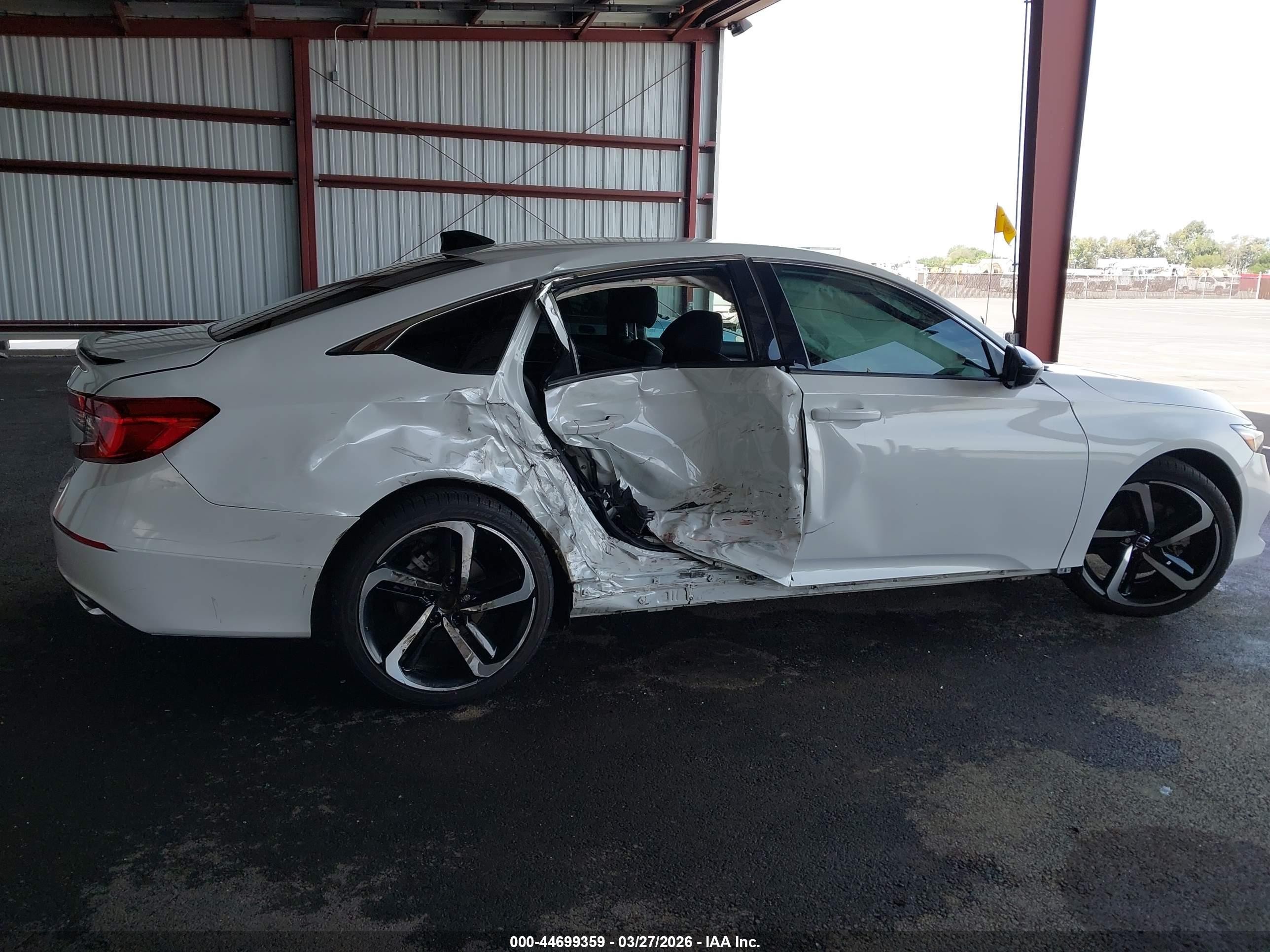 2022 Honda Accord Hybrid Sport White vin: 1HGCV3F25NA047326