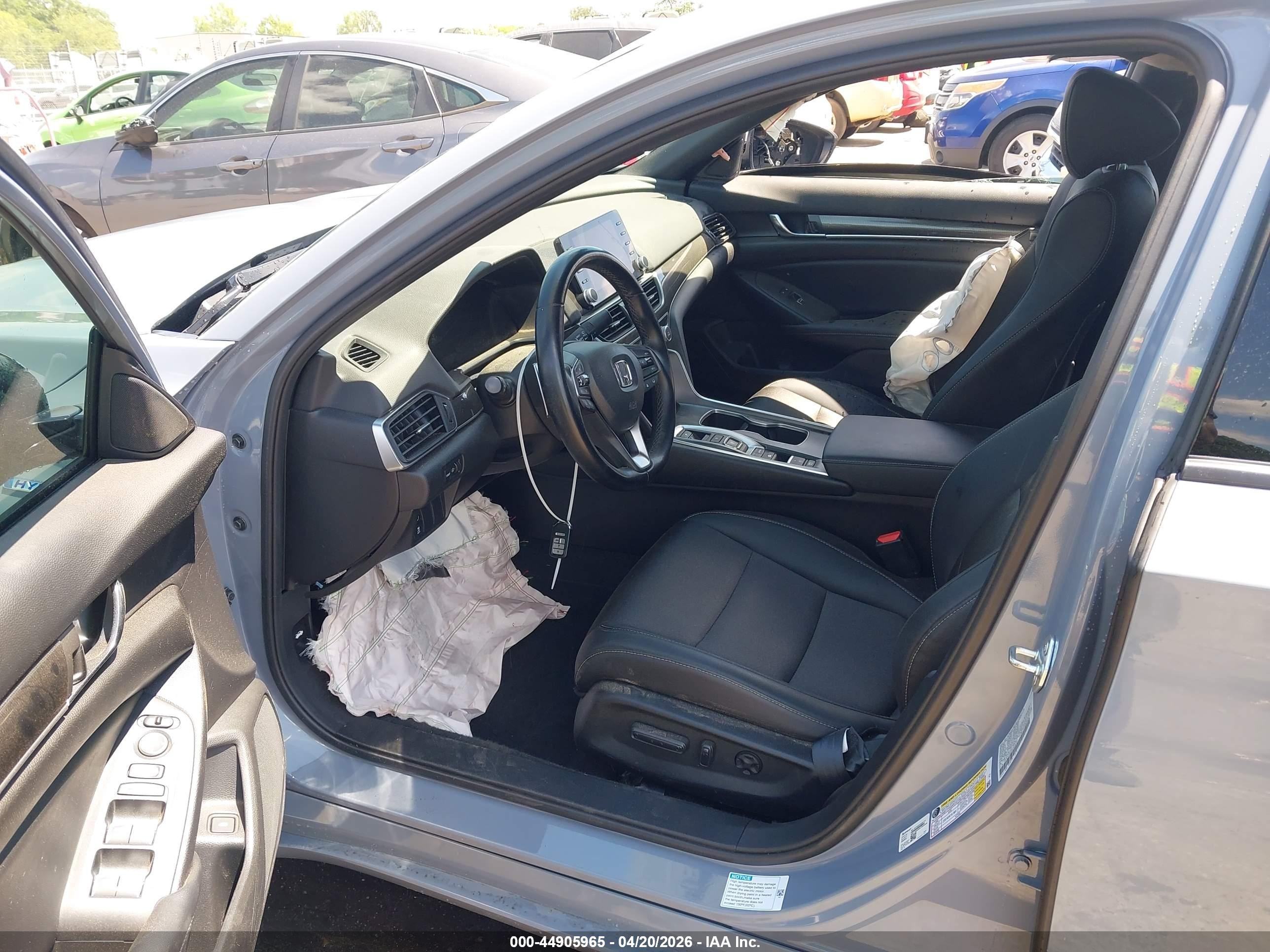 2022 Honda Accord Hybrid Sport Blue vin: 1HGCV3F28NA029757