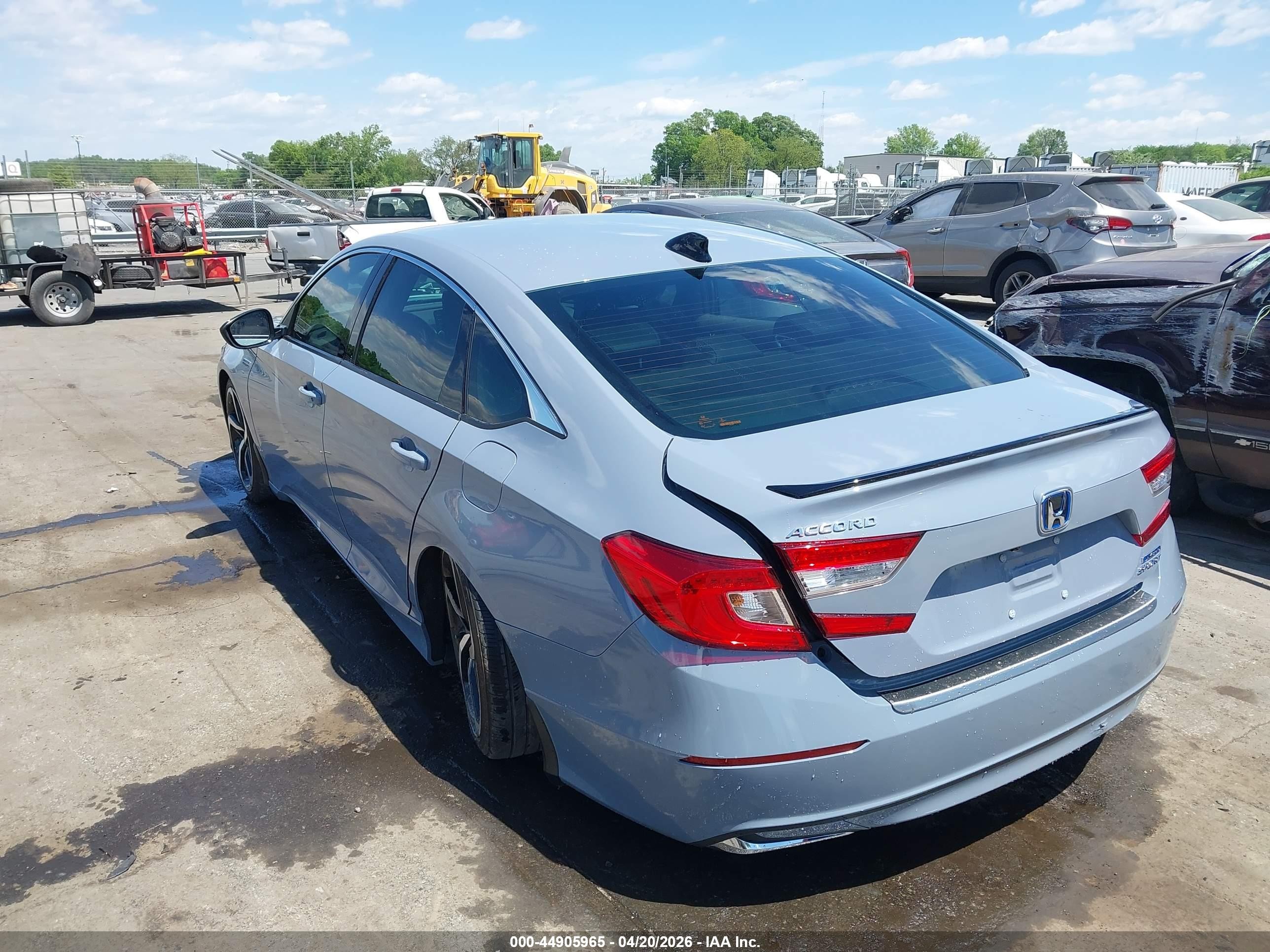 2022 Honda Accord Hybrid Sport Blue vin: 1HGCV3F28NA029757
