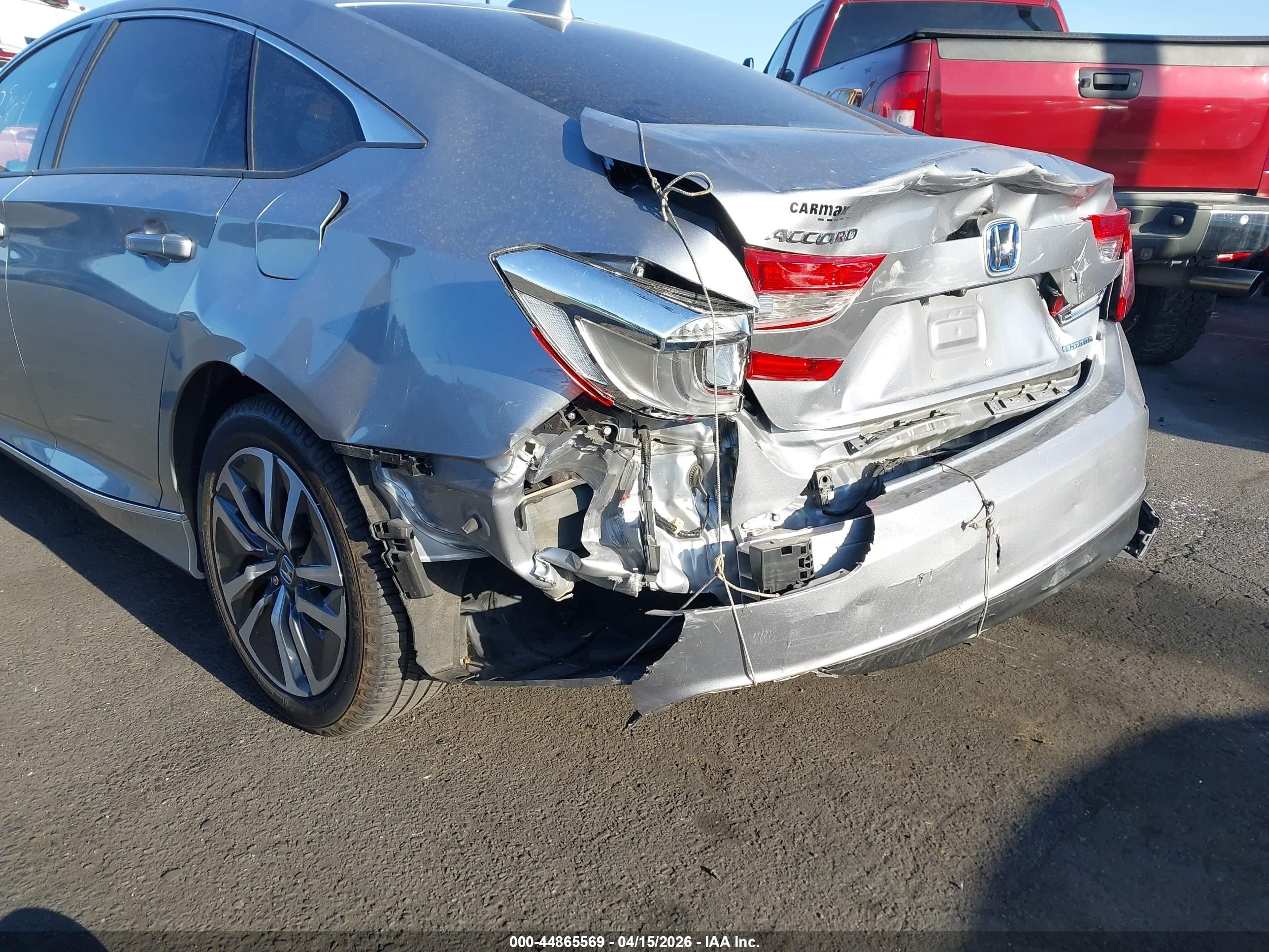 2021 Honda Accord Hybrid Ex Silver vin: 1HGCV3F42MA018995