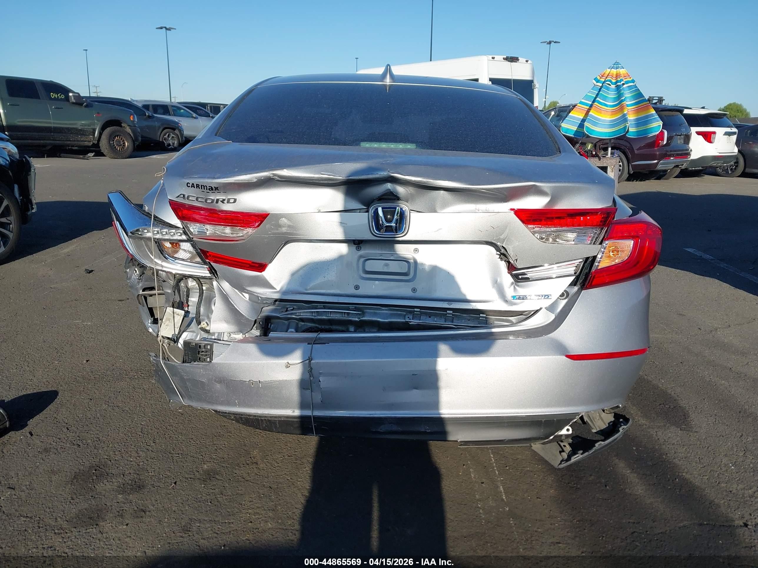2021 Honda Accord Hybrid Ex Silver vin: 1HGCV3F42MA018995