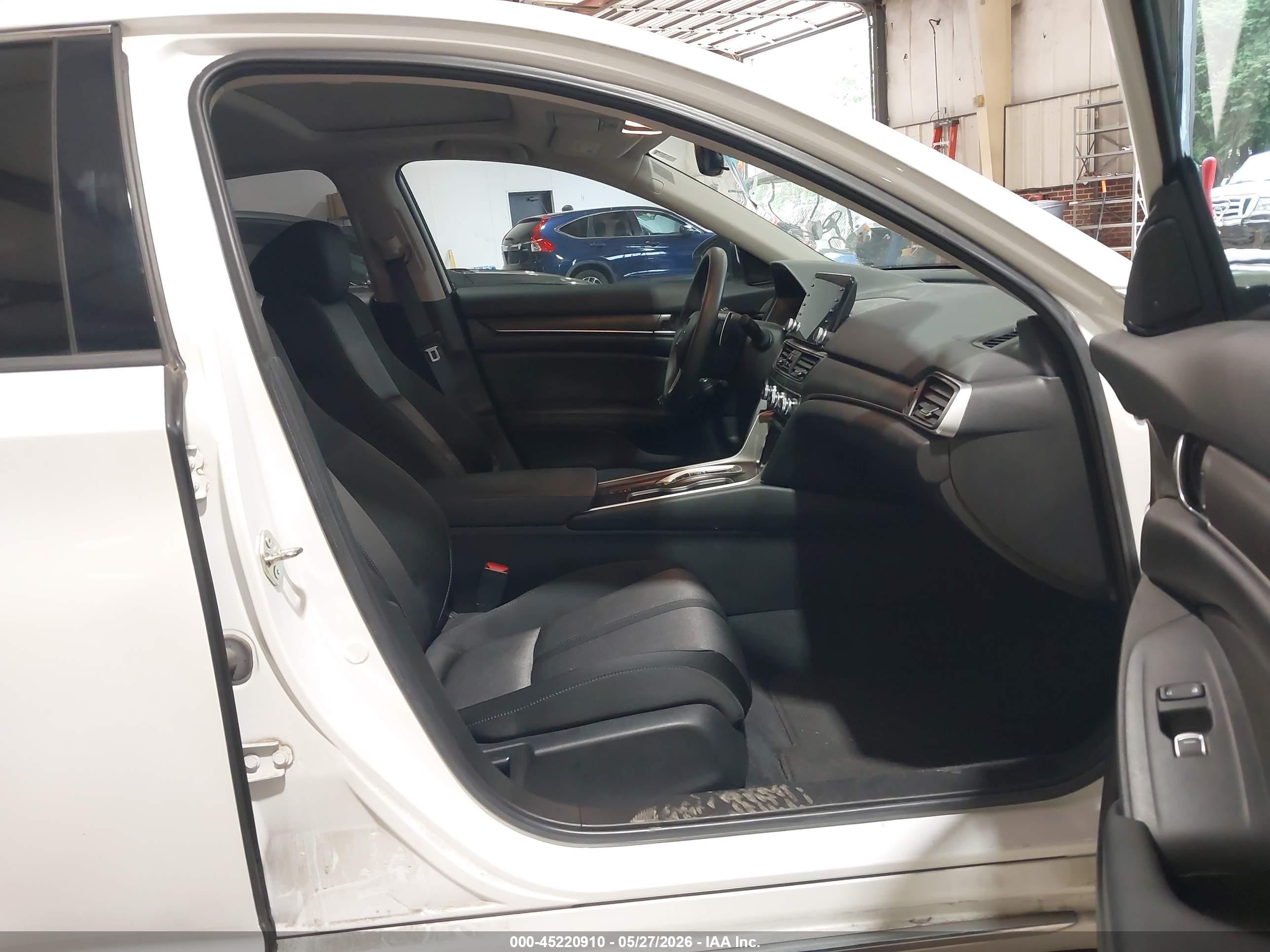 2021 Honda Accord Hybrid Ex White vin: 1HGCV3F43MA000540