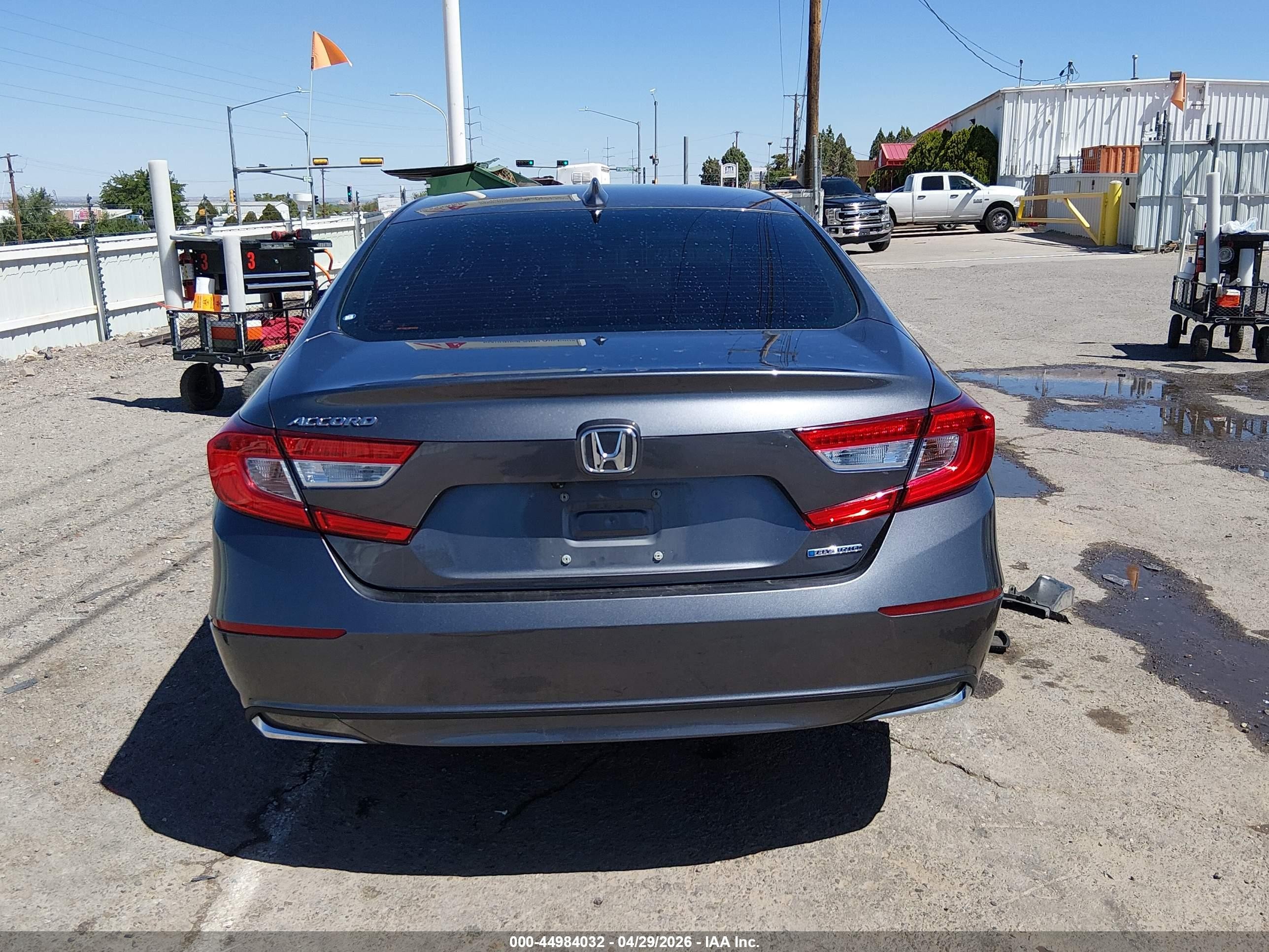 2020 Honda Accord Hybrid Ex Gray vin: 1HGCV3F46LA004063