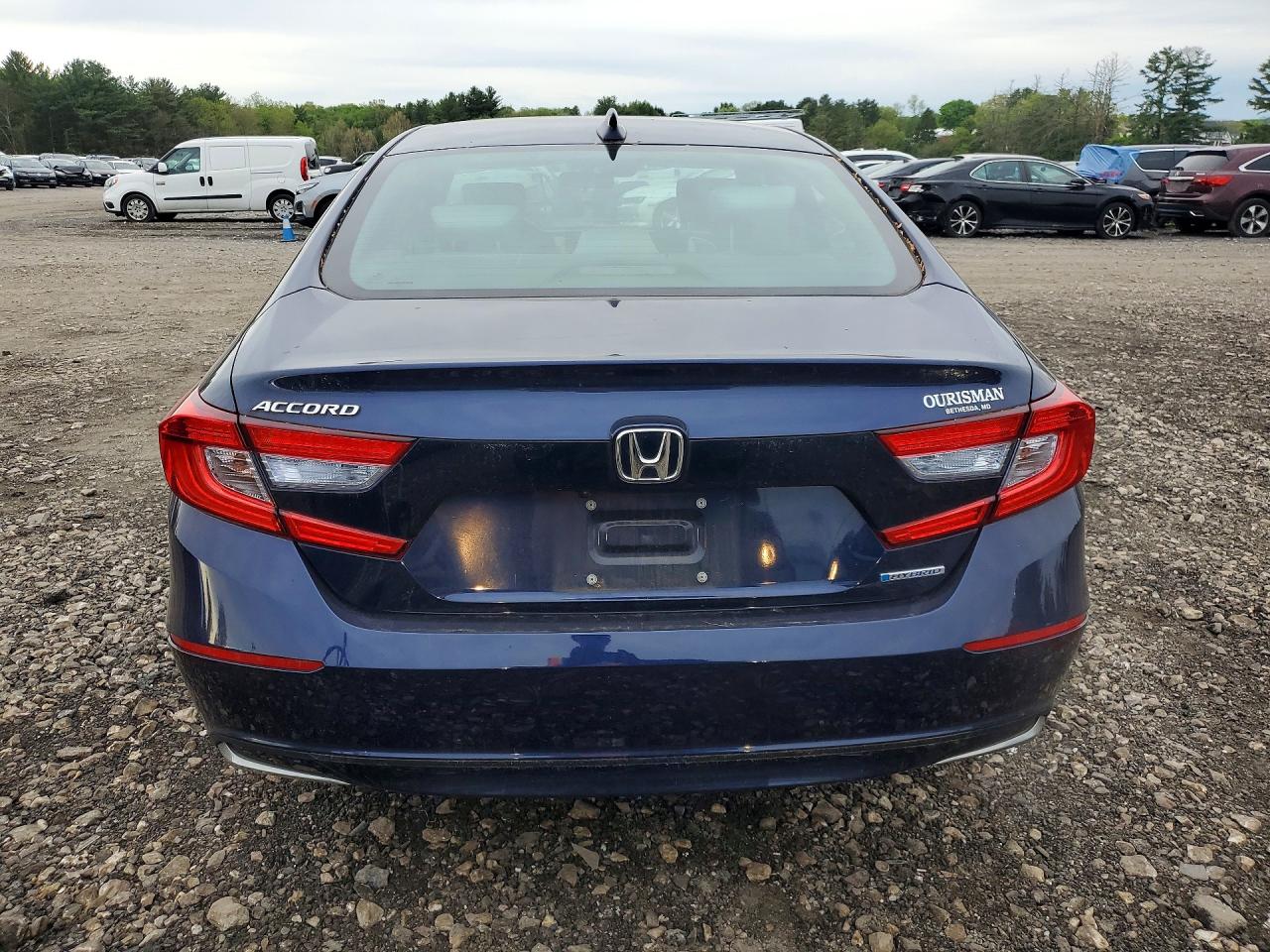 2020 Honda Accord Hybrid Ex Синий vin: 1HGCV3F46LA012650