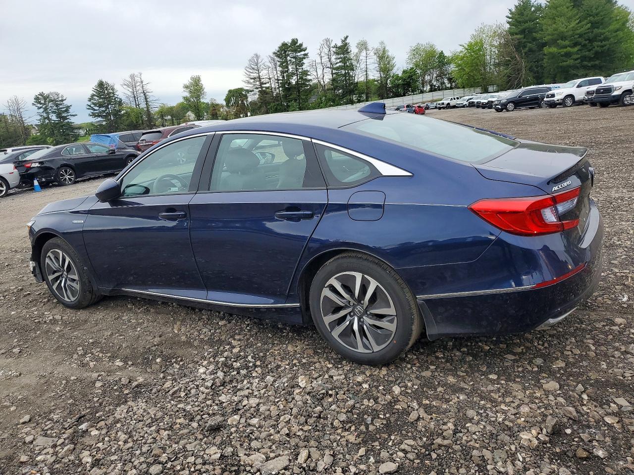 2020 Honda Accord Hybrid Ex Синий vin: 1HGCV3F46LA012650