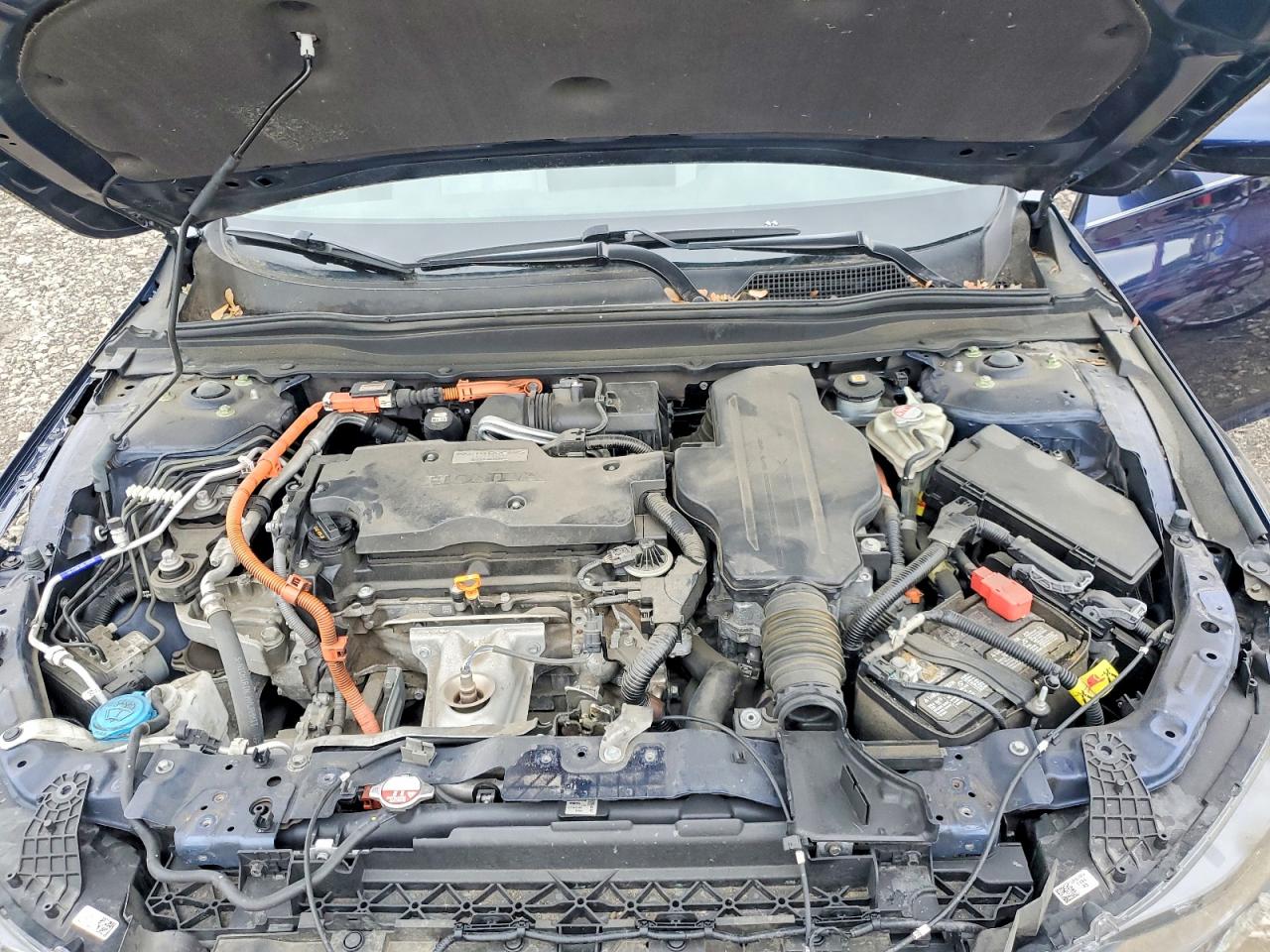 2020 Honda Accord Hybrid Ex Синий vin: 1HGCV3F46LA012650