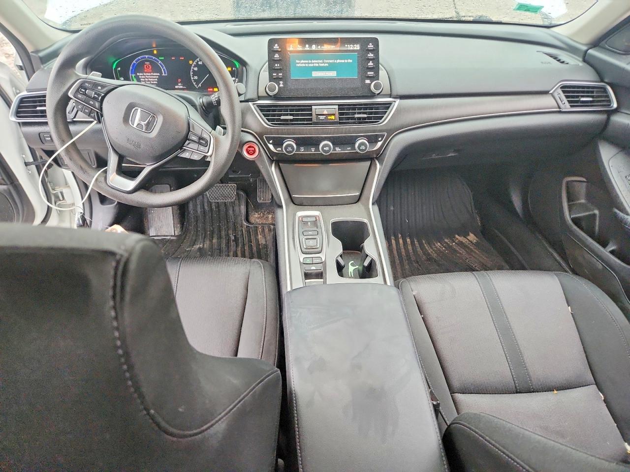 2018 Honda Accord Hybrid Ex White vin: 1HGCV3F48JA015689
