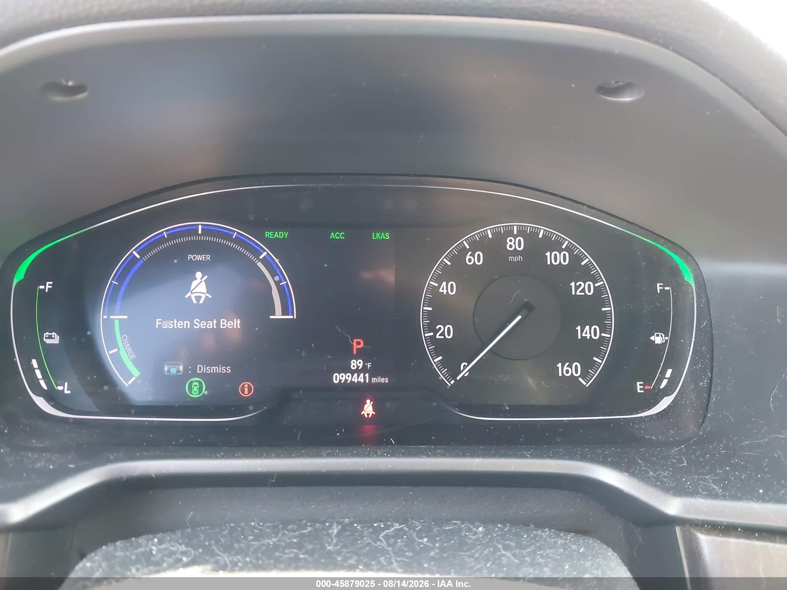 2020 Honda Accord Hybrid Ex-l White vin: 1HGCV3F50LA003547