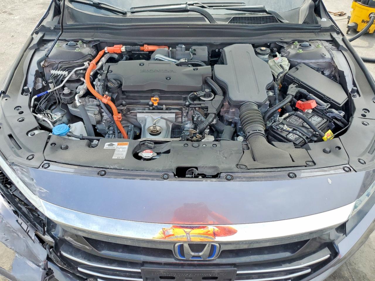 2022 Honda Accord Hybrid Exl Gray vin: 1HGCV3F50NA031528