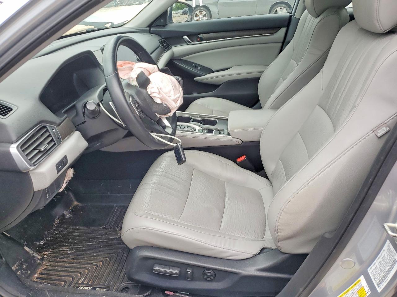2018 Honda Accord Hybrid Exl Silver vin: 1HGCV3F52JA009279