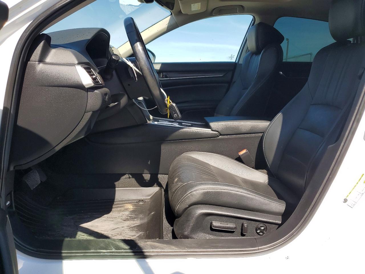 2021 Honda Accord Hybrid Exl White vin: 1HGCV3F52MA021081
