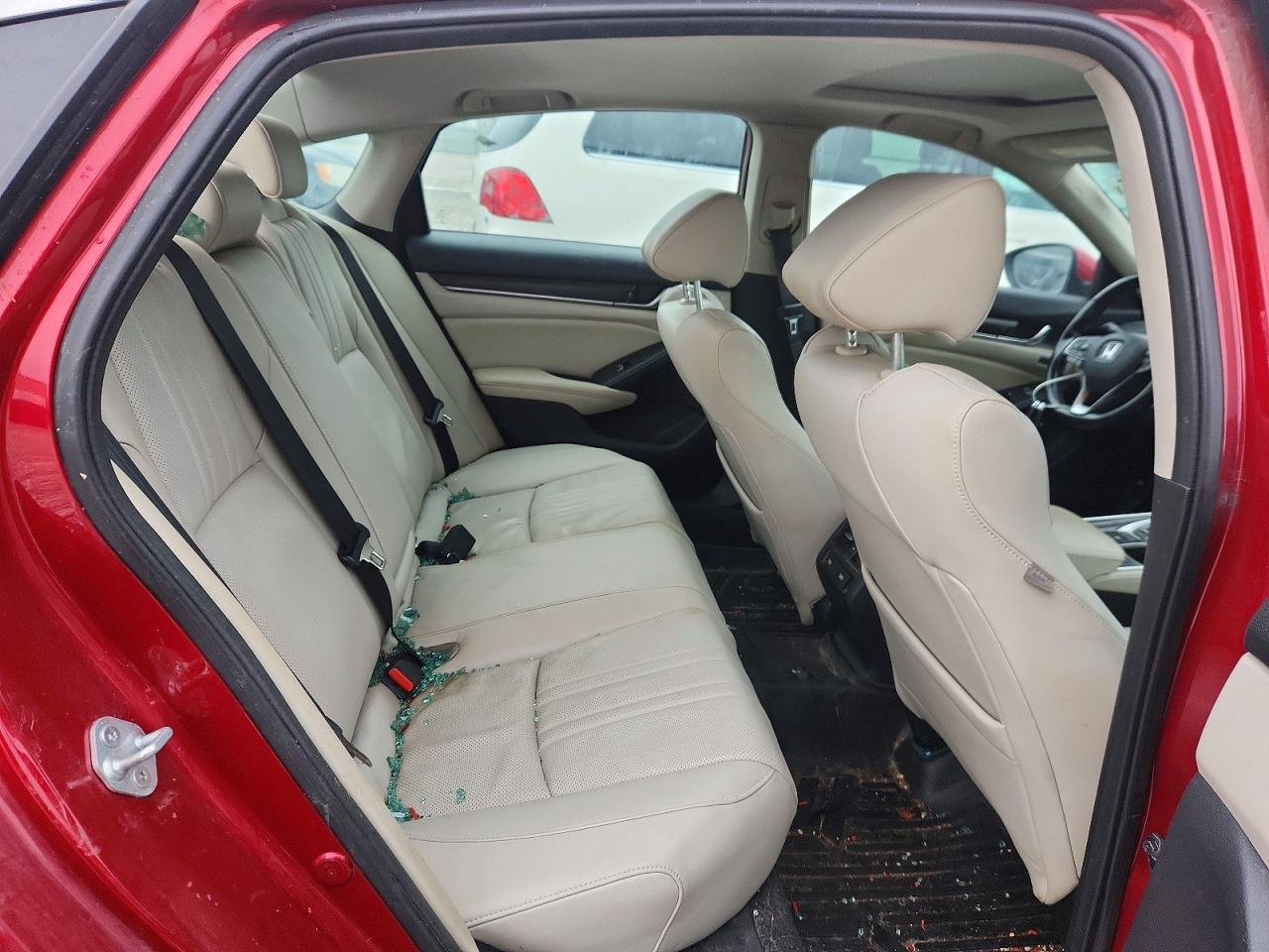 2022 Honda Accord Hybrid Exl Red vin: 1HGCV3F52NA027951