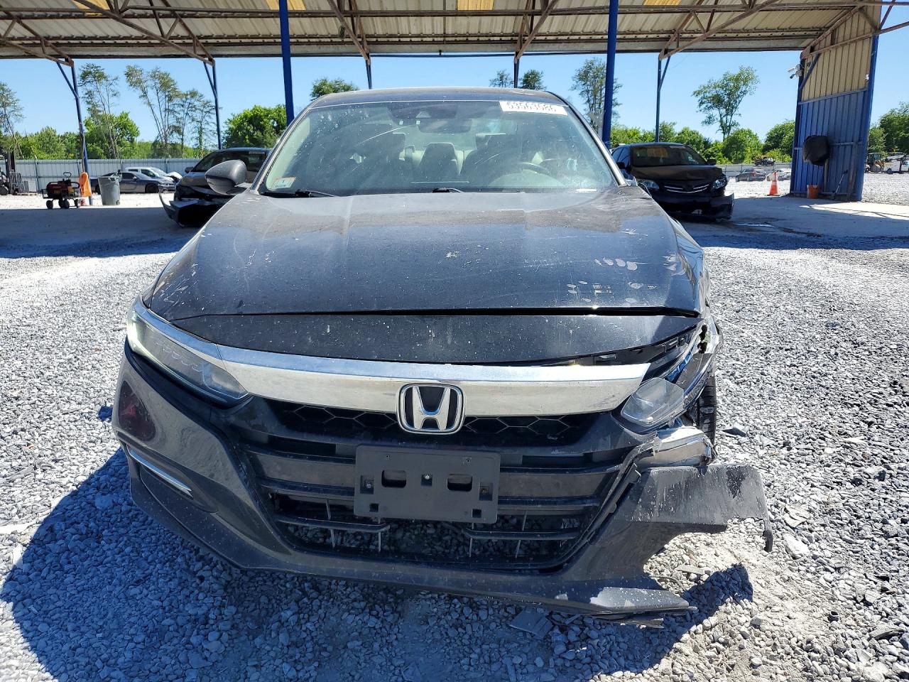 2018 Honda Accord Hybrid Exl Black vin: 1HGCV3F53JA003524