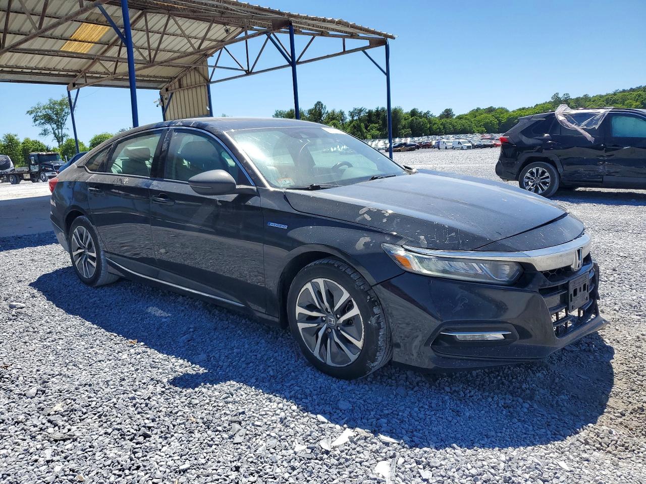 2018 Honda Accord Hybrid Exl Black vin: 1HGCV3F53JA003524
