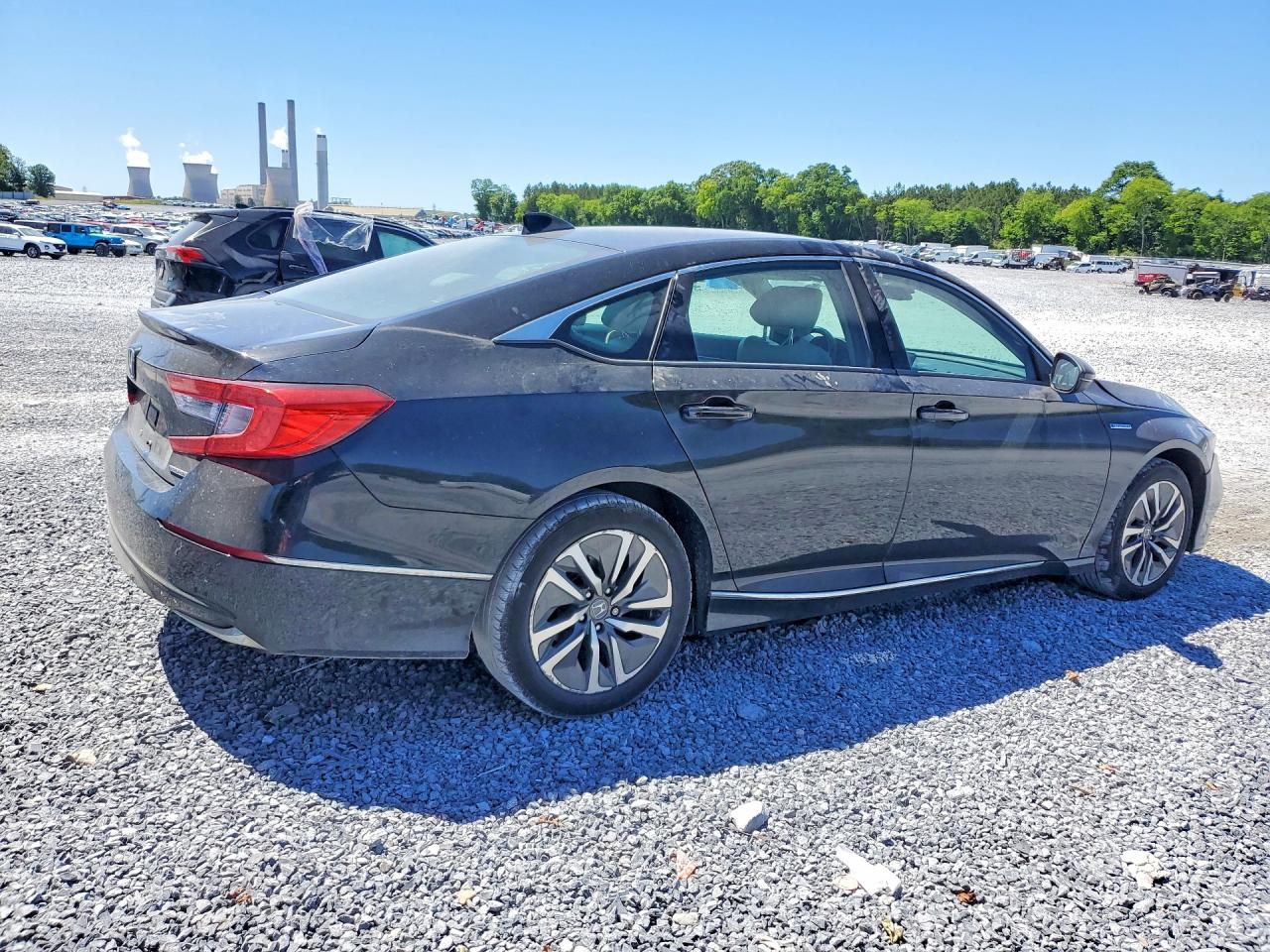 2018 Honda Accord Hybrid Exl Black vin: 1HGCV3F53JA003524