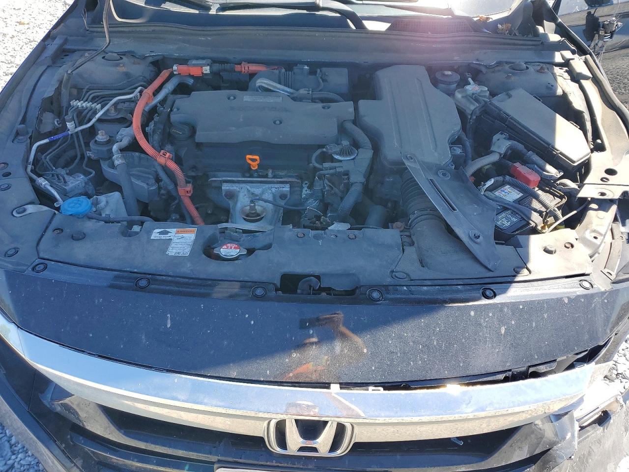 2018 Honda Accord Hybrid Exl Black vin: 1HGCV3F53JA003524