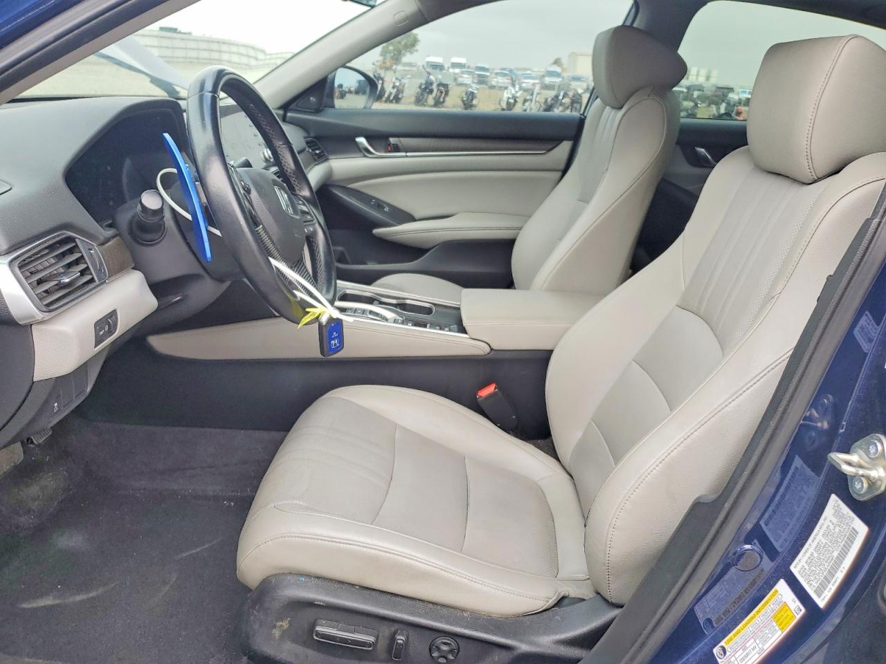 2020 Honda Accord Hybrid Exl Blue vin: 1HGCV3F55LA000451