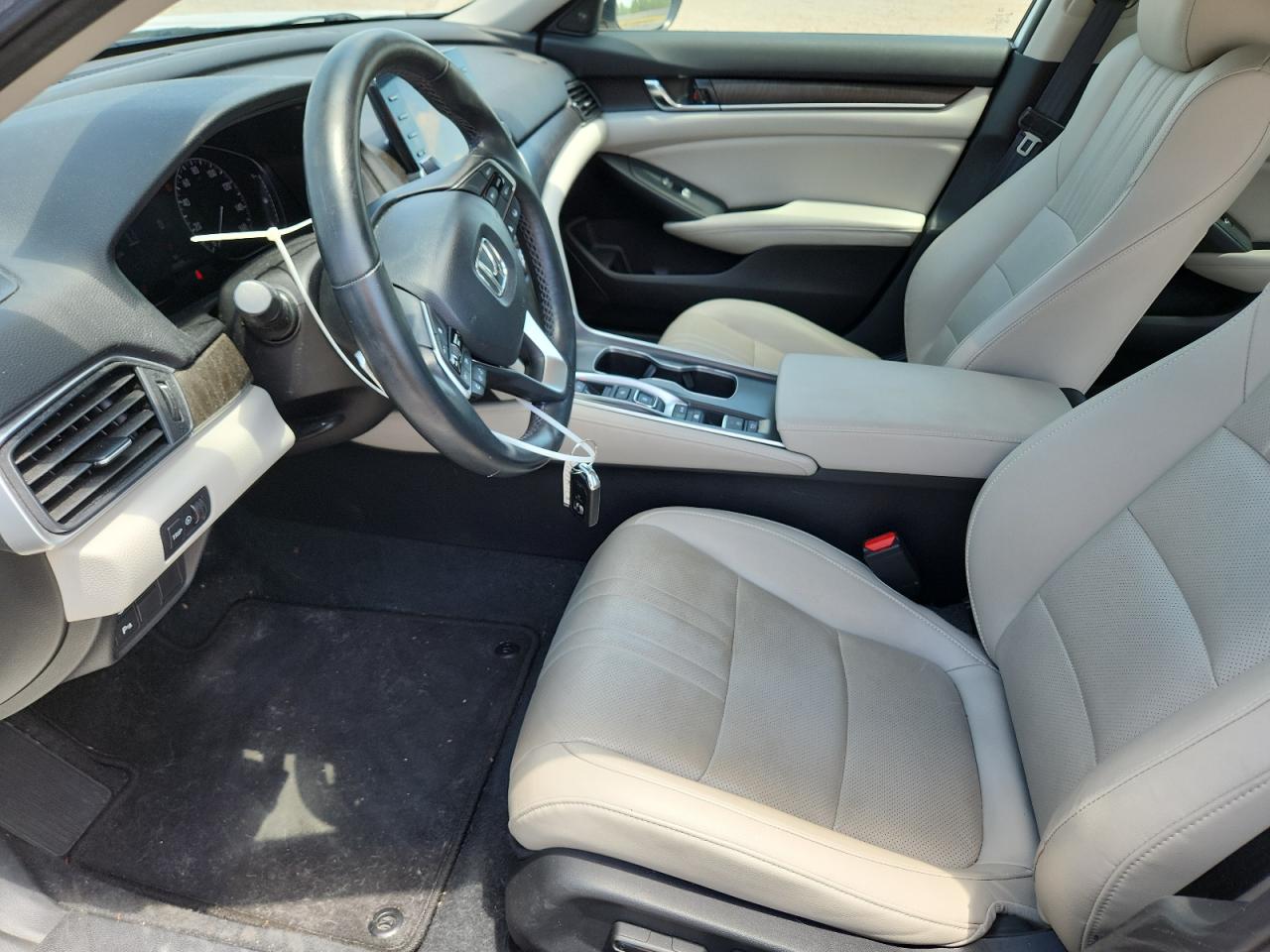2021 Honda Accord Hybrid Exl Белый vin: 1HGCV3F55MA019325