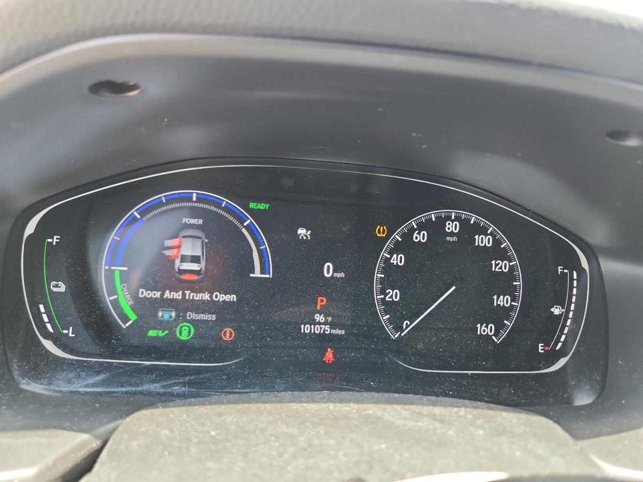 2021 Honda Accord Hybrid Exl Белый vin: 1HGCV3F55MA019325